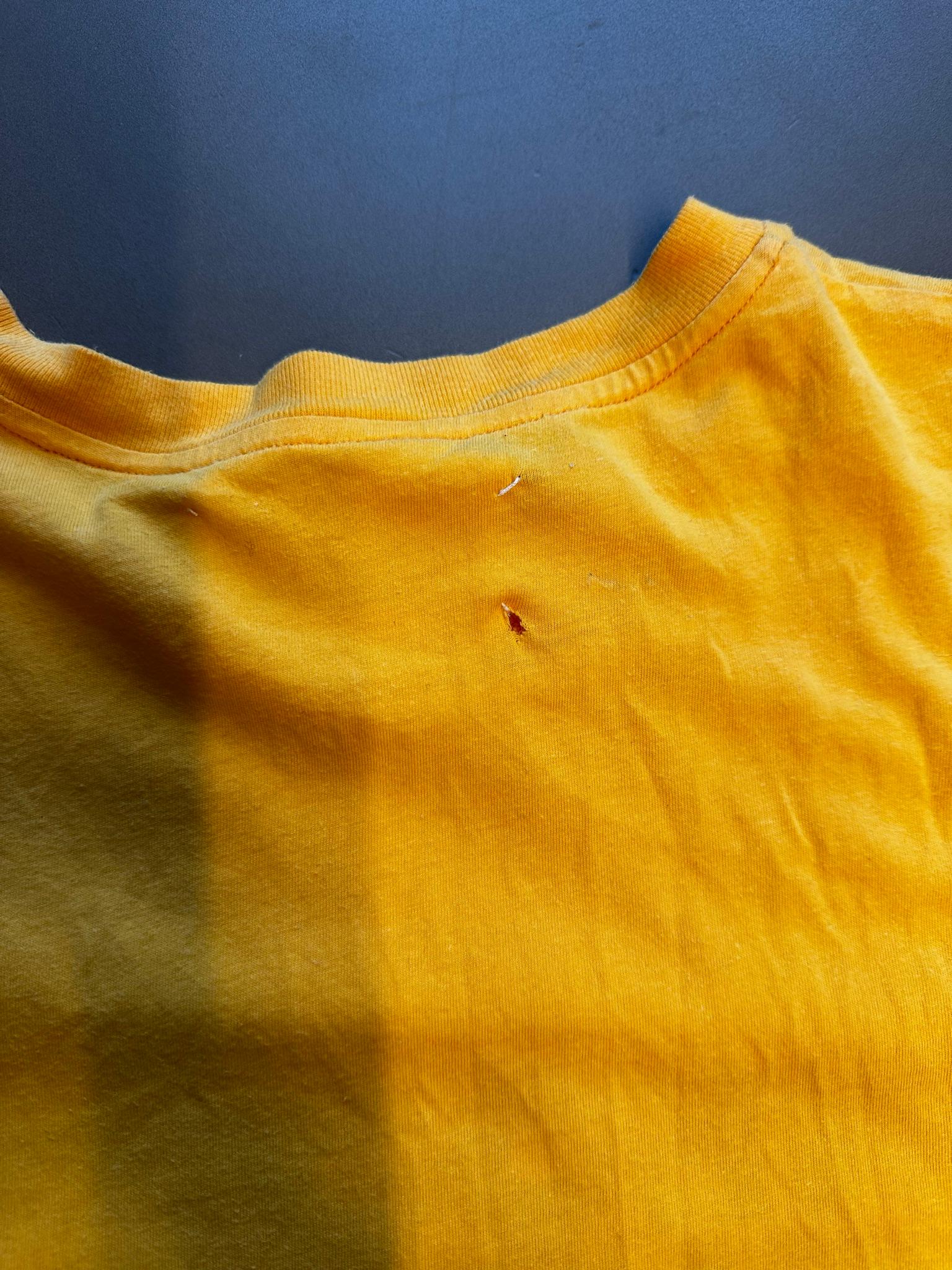 Maison Margiela Line 10 Graphic T-Shirt Yellow (Size 10) thumbnail 5