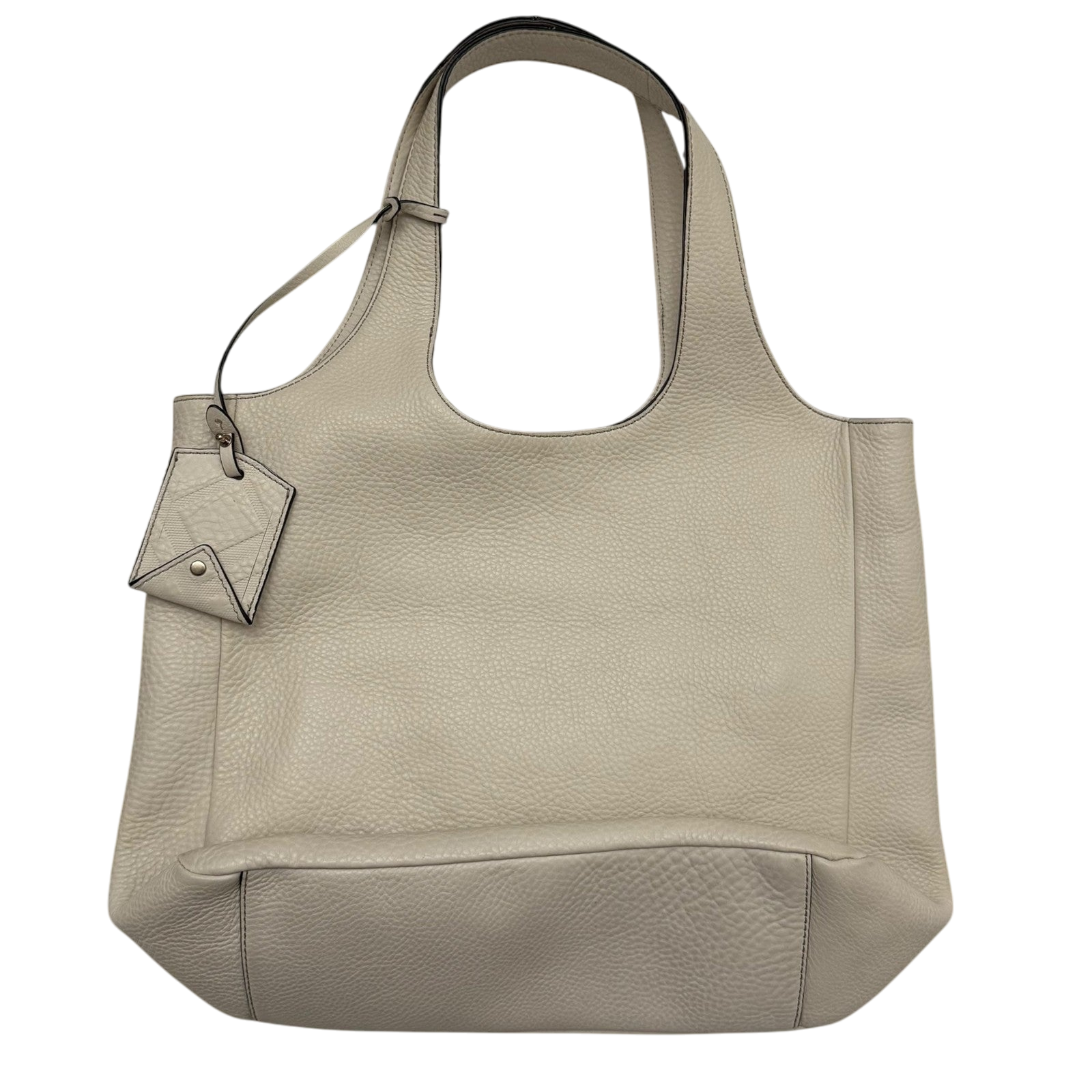 Burberry Grainy Leather Shoulder Bag Cream thumbnail 2