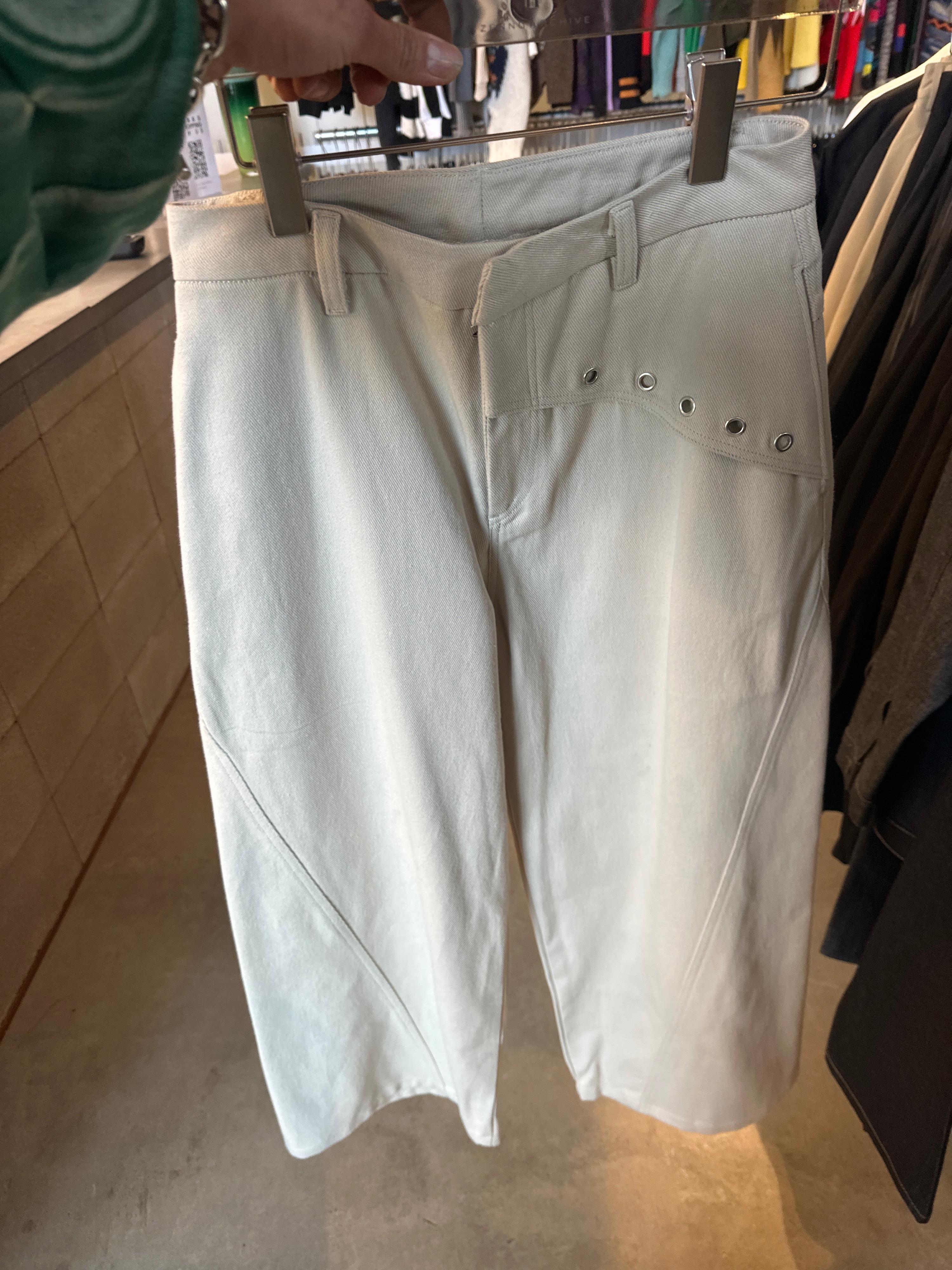 Amy Panel Jeans Beige - M