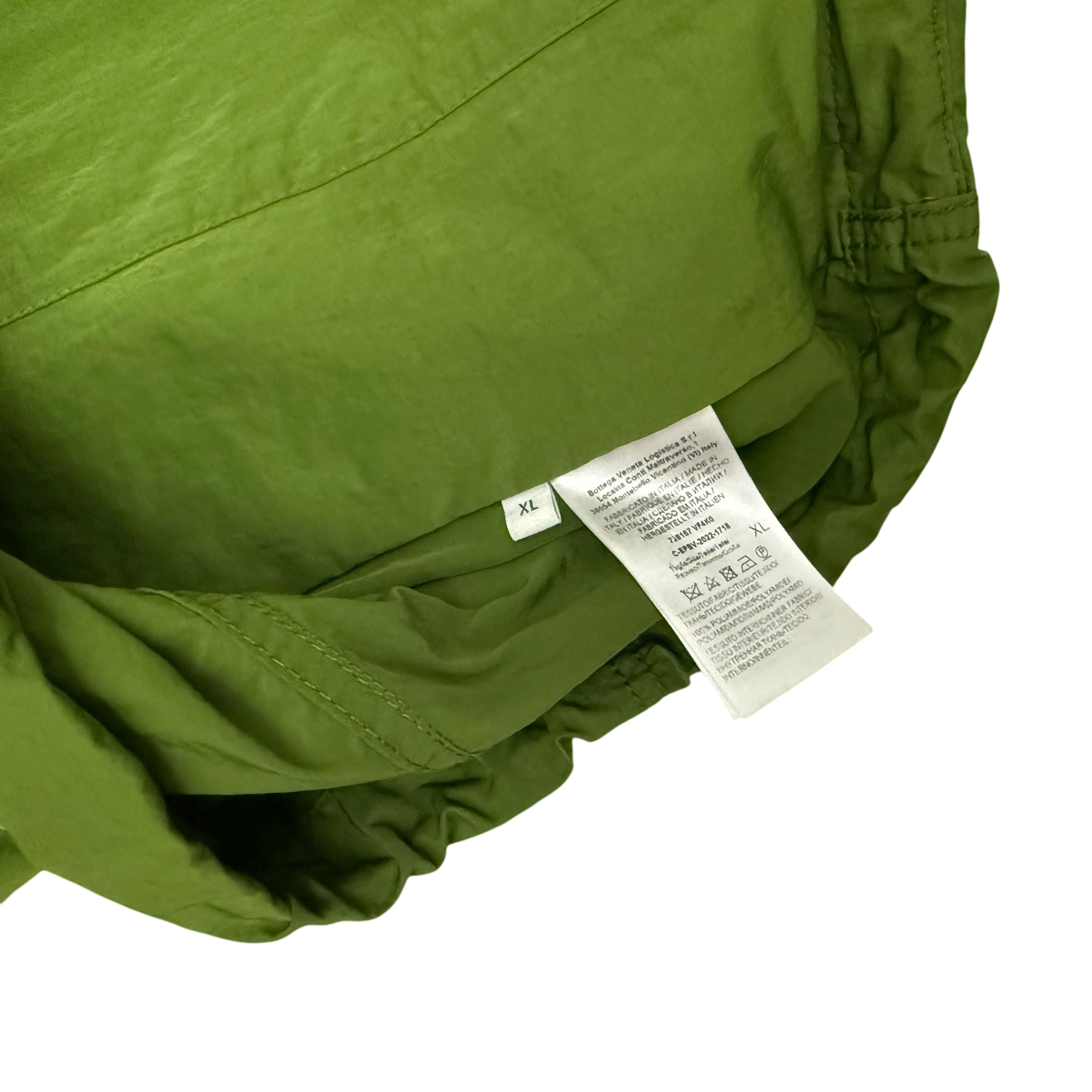 Bottega Veneta Zip Nylon Technical Jacket Green (size XL) thumbnail 4