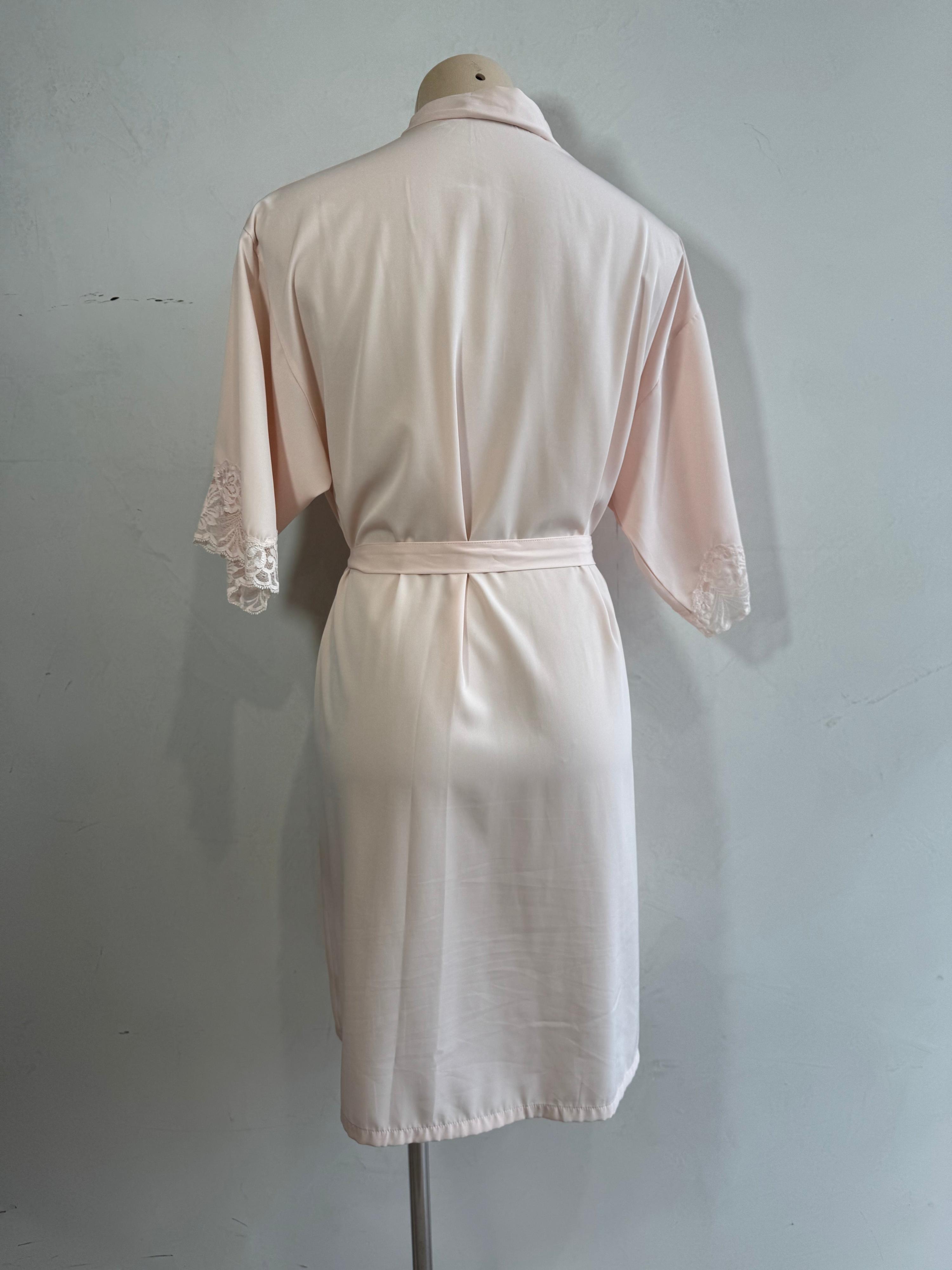 Vintage Diamond Cut Peach Robe thumbnail 5