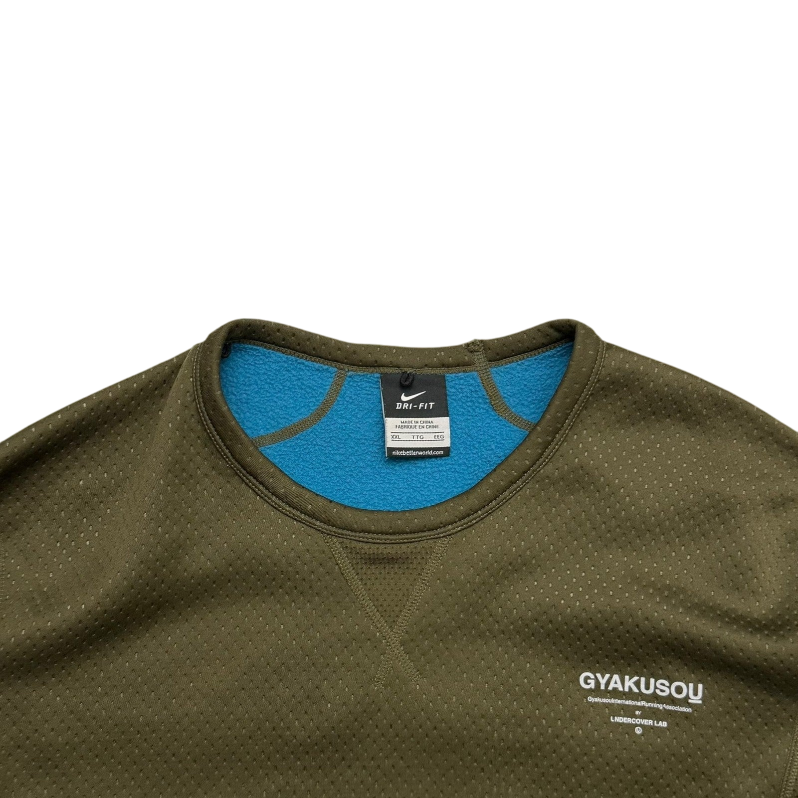Nike Gyakusou Long Sleeve Insulated Shirt Military Green (Fits L) thumbnail 2