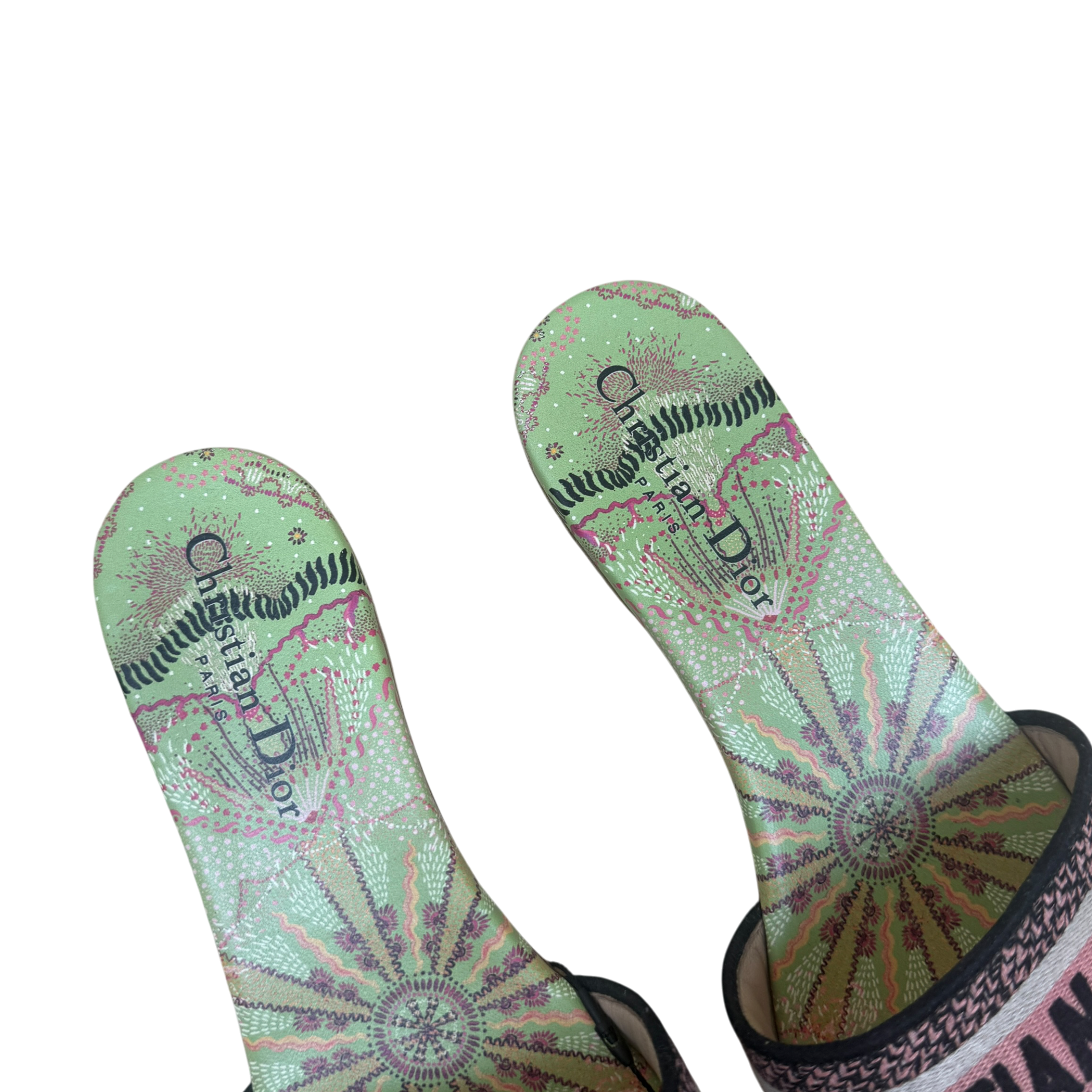 Christian Dior Cloth Sandals (Size EU38) thumbnail 4