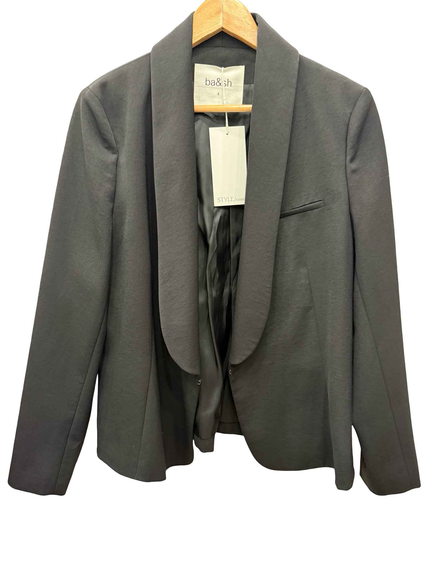 Ba&sh Black Blazer NWT 3