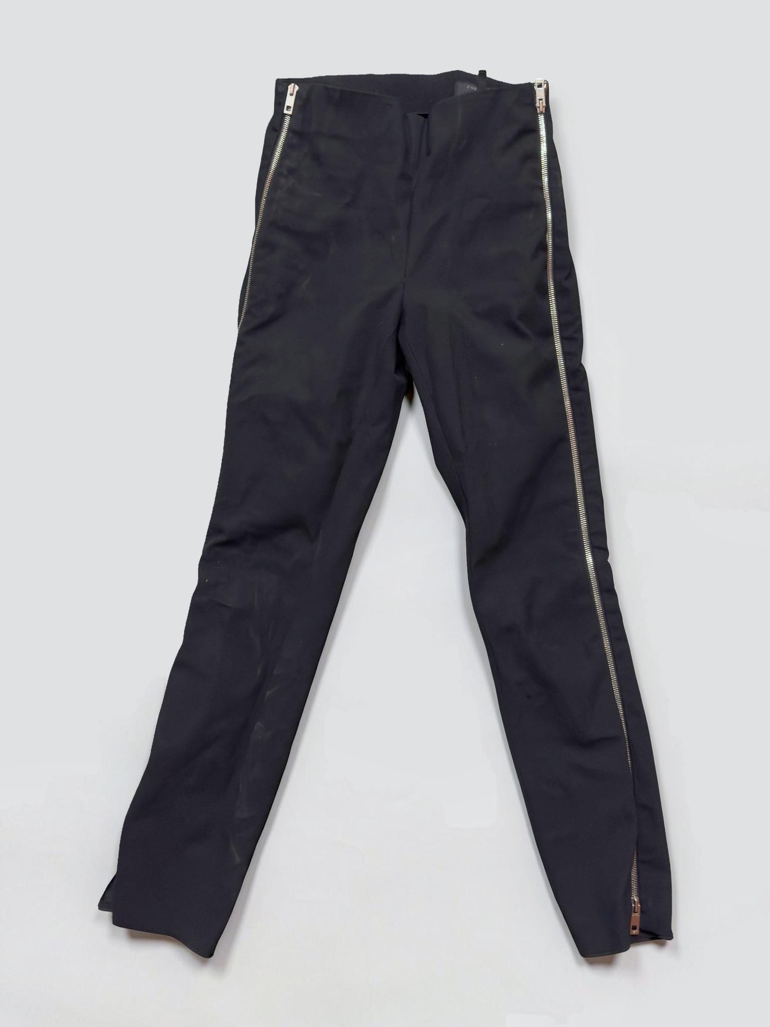 rag & bone Black Side Zip Pants (Size 2)