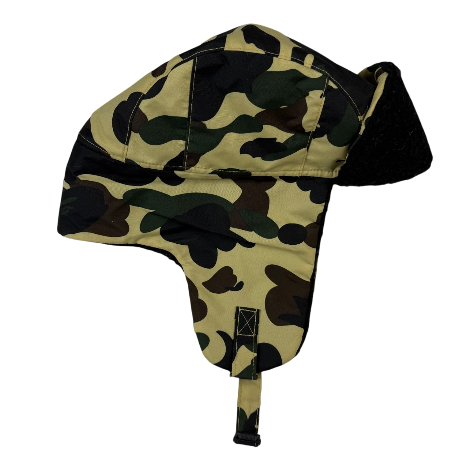 Bape(A Bathing Ape) 1st Camo Boa Trooper Cap Yellow thumbnail 4