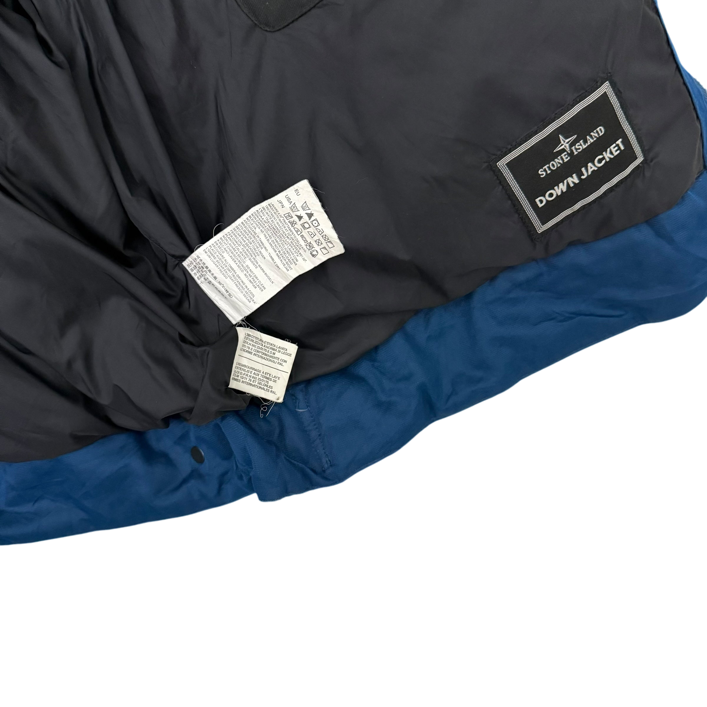 Stone Island AW 2009 Weatherproof Goose Down Jacket Blue (Size XXL) thumbnail 8