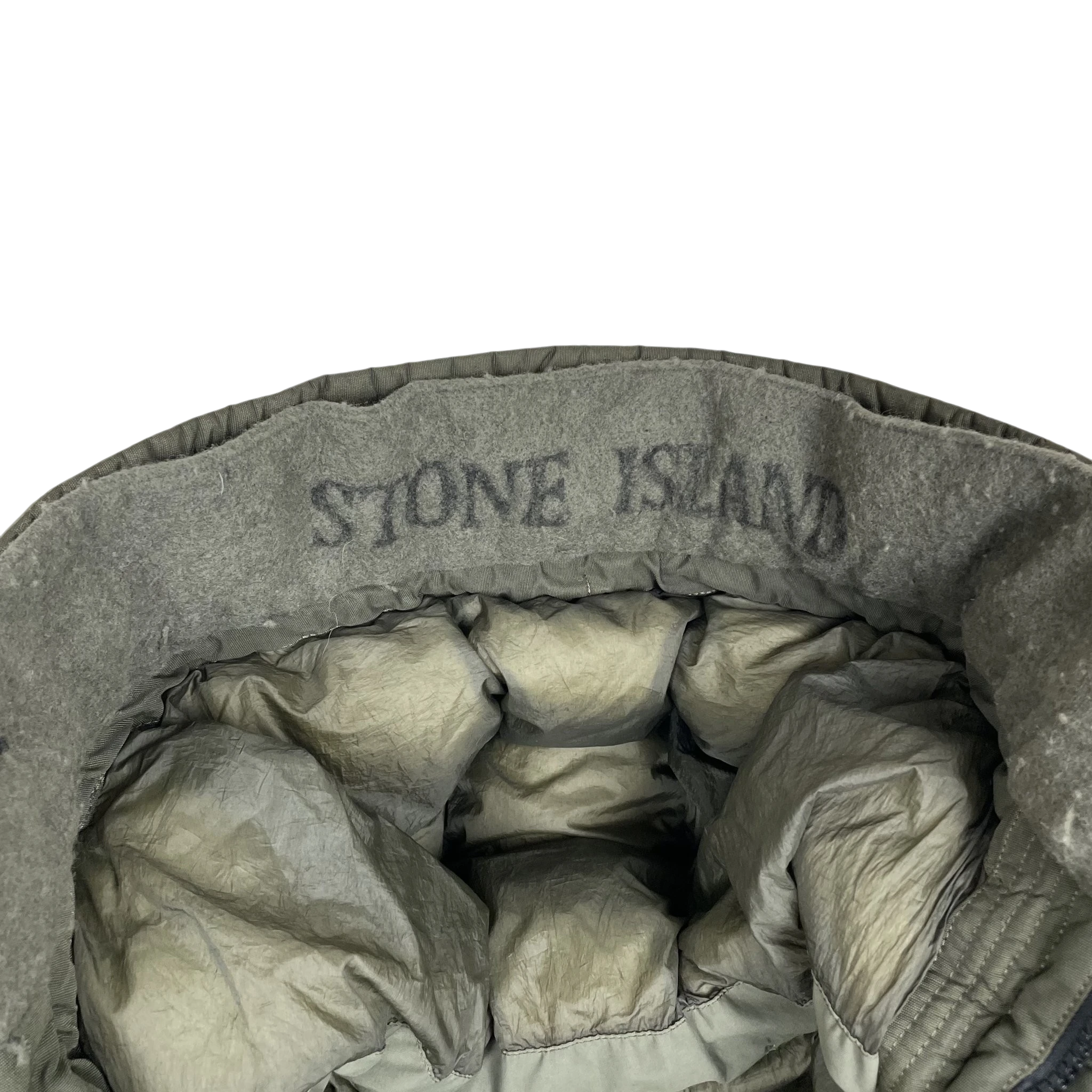 Stone Island AW18 Crinkle Reps NY Down Parka Jacket Army Green (Size XL) thumbnail 6