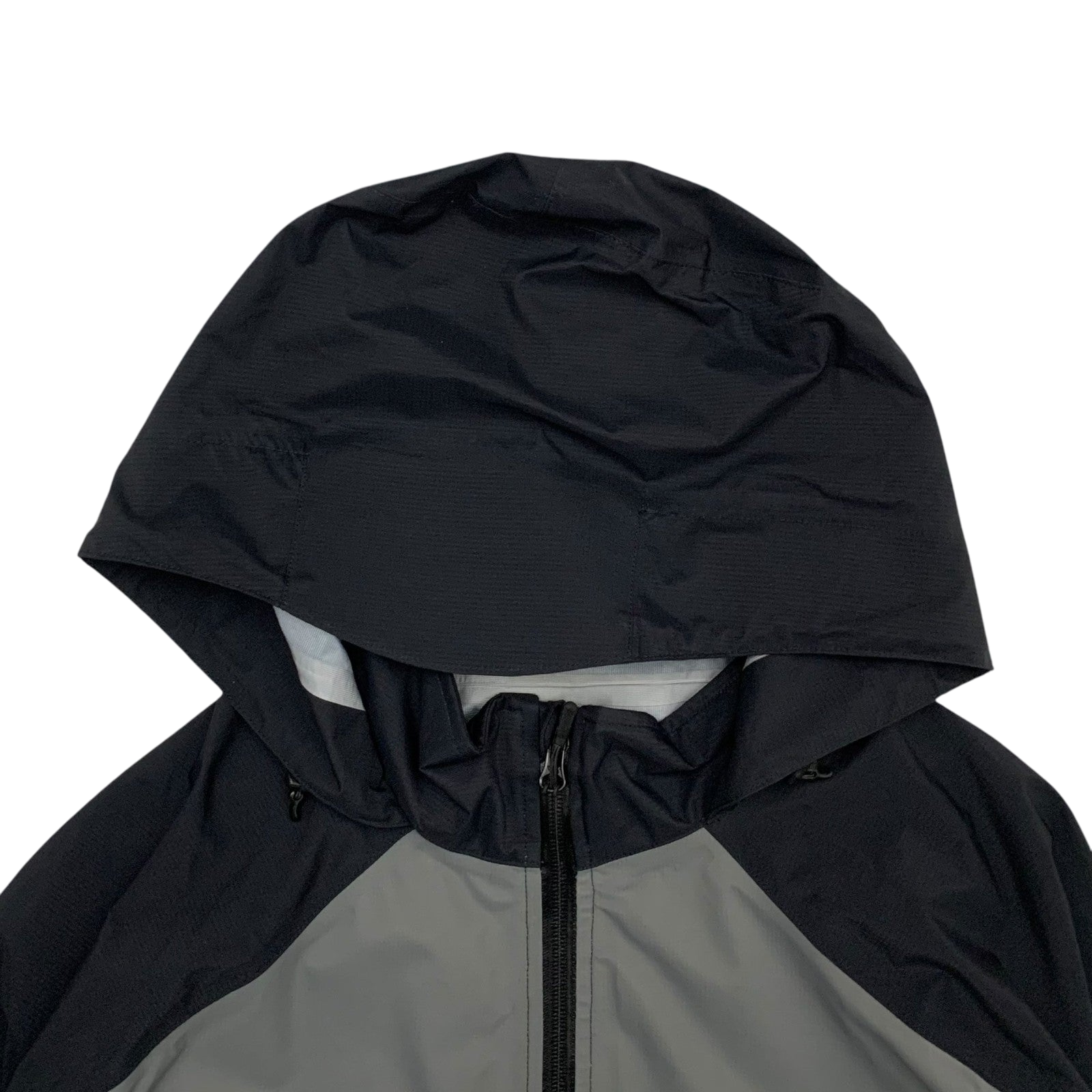 Stussy AW20 Taped Seam Nylon Rain Jacket Black/Grey (Fits L-XL) thumbnail 3