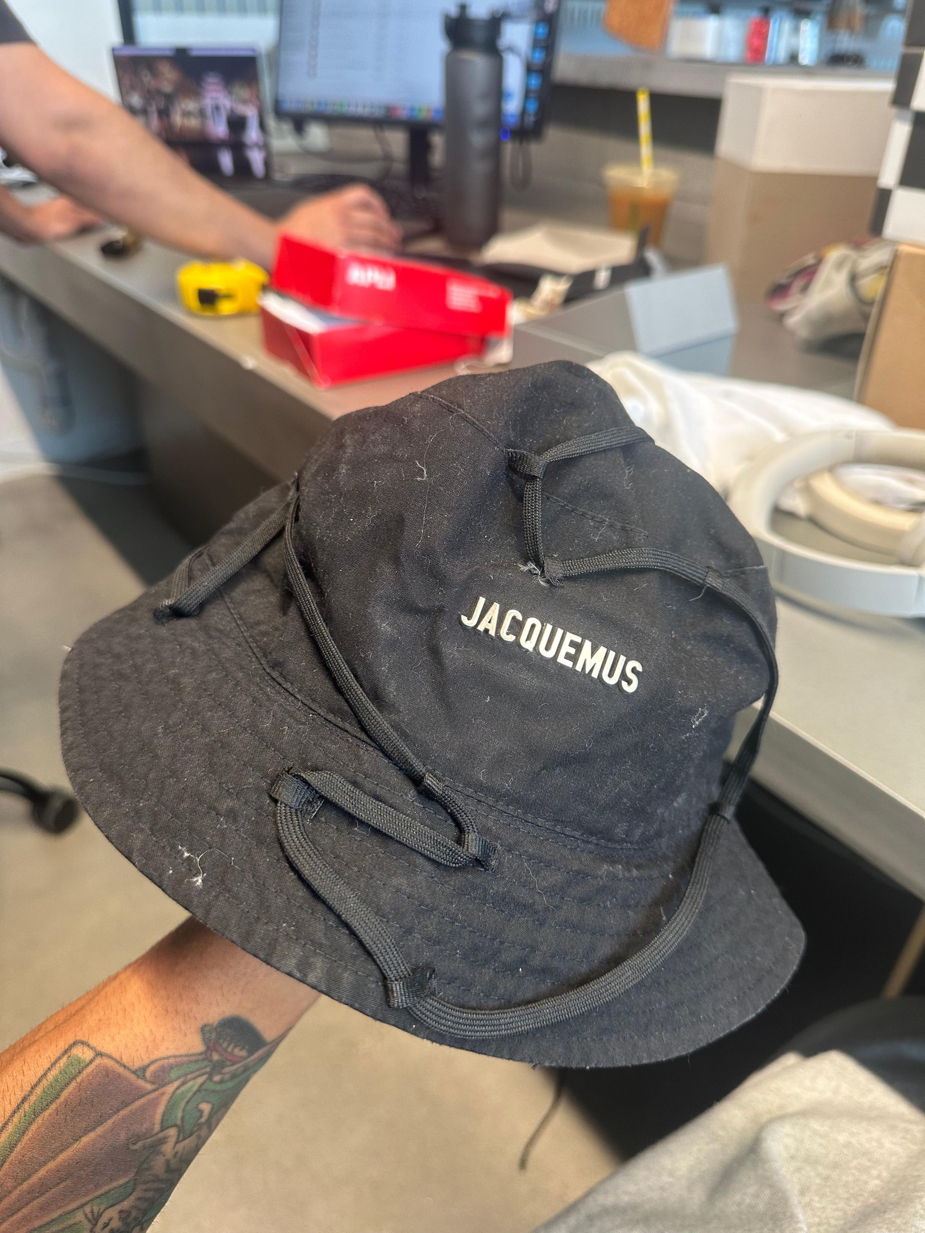 Jacquemus Le Bob Gadjo Bucket Hat Black (One Size)