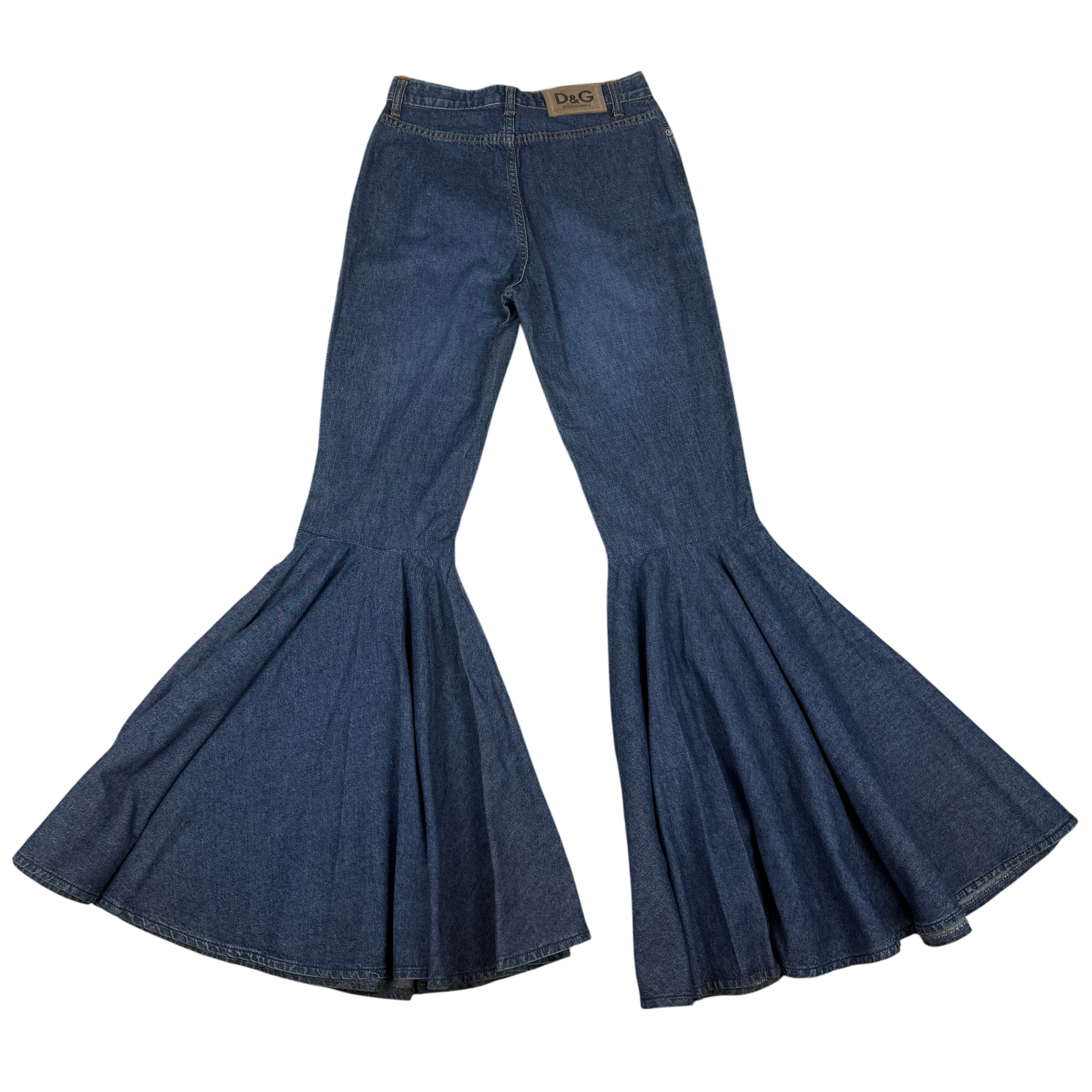 Dolce & Gabbana Super Flare Bell Bottom Jeans (Size 27”) thumbnail 5