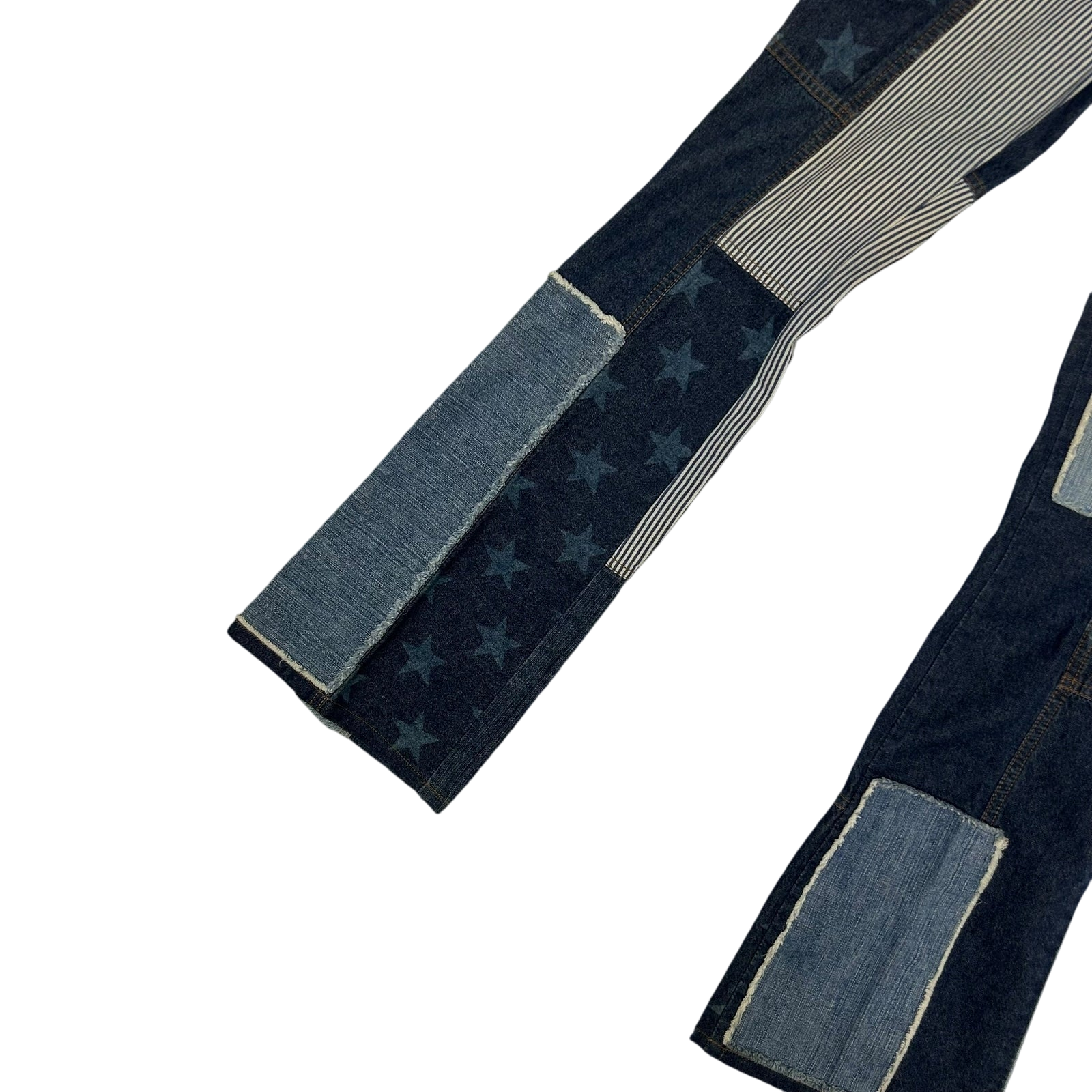 Dolce & Gabanna 2000s Patchwork Women’s Jeans (Size 27”) thumbnail 2