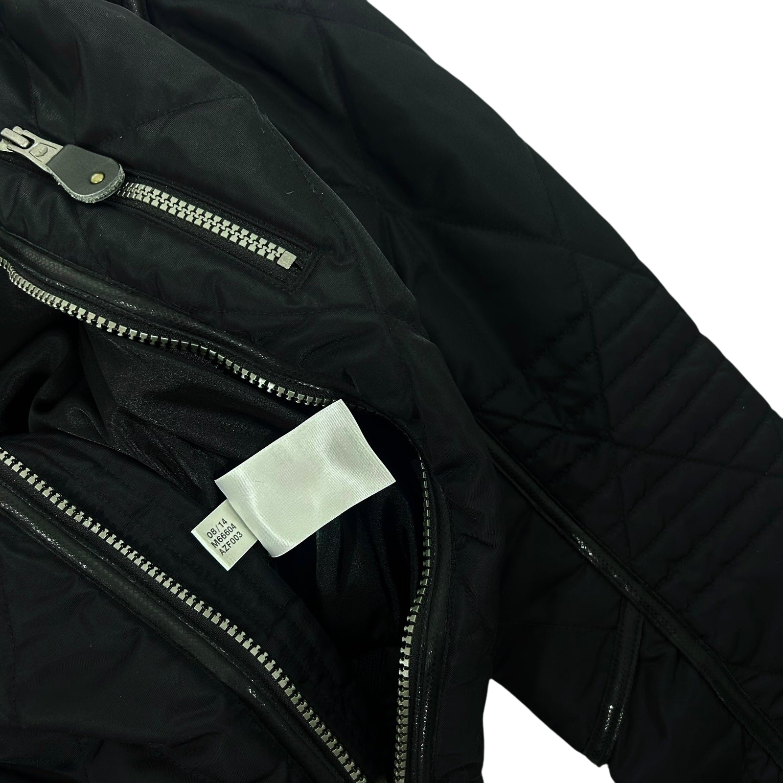 Rare Adidas x Jeremy Scott Quilted Bomber Jacket Black (Size S Womens) thumbnail 4