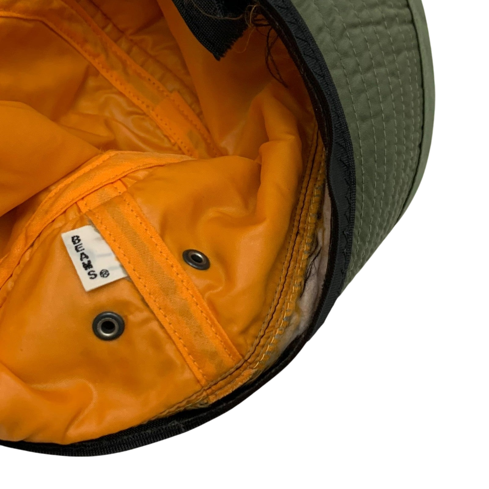 Porter x Beams Bucket Hat Military Green thumbnail 6