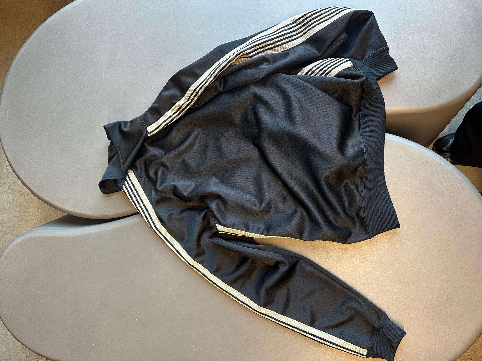 Needles × LHP AW23 Poly Smooth Track Jacket Black/Beige (Size M) thumbnail 4