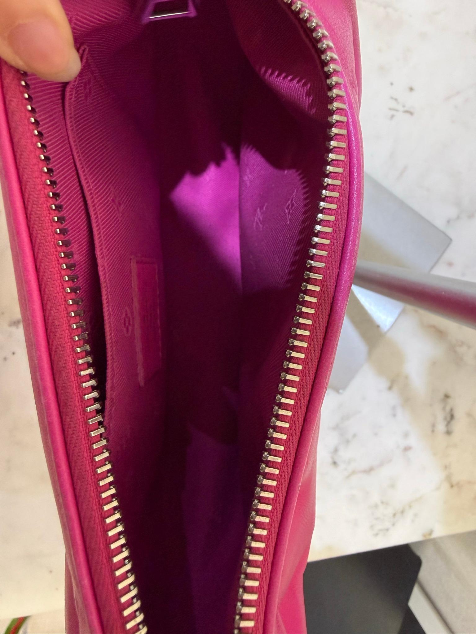 Louis Vuitton Pink Leather Monogram Crossbody Bag thumbnail 4