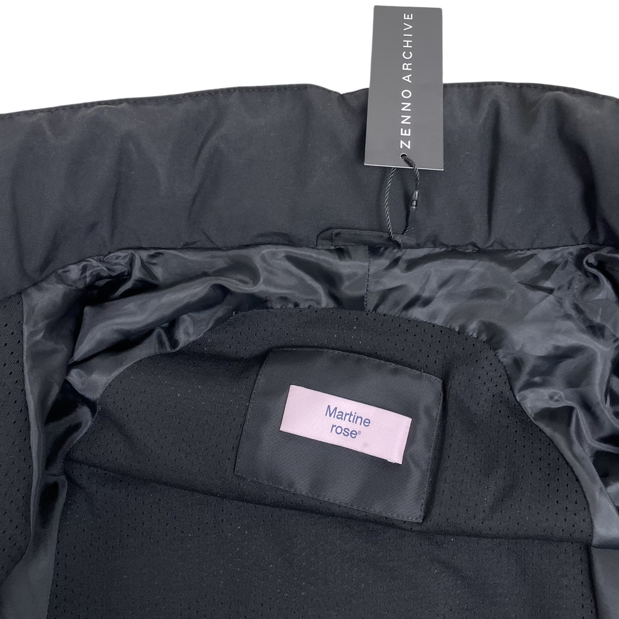 Martine Rose 2024 Shrunken Sports Jacket Black/Grey (Size M) thumbnail 6