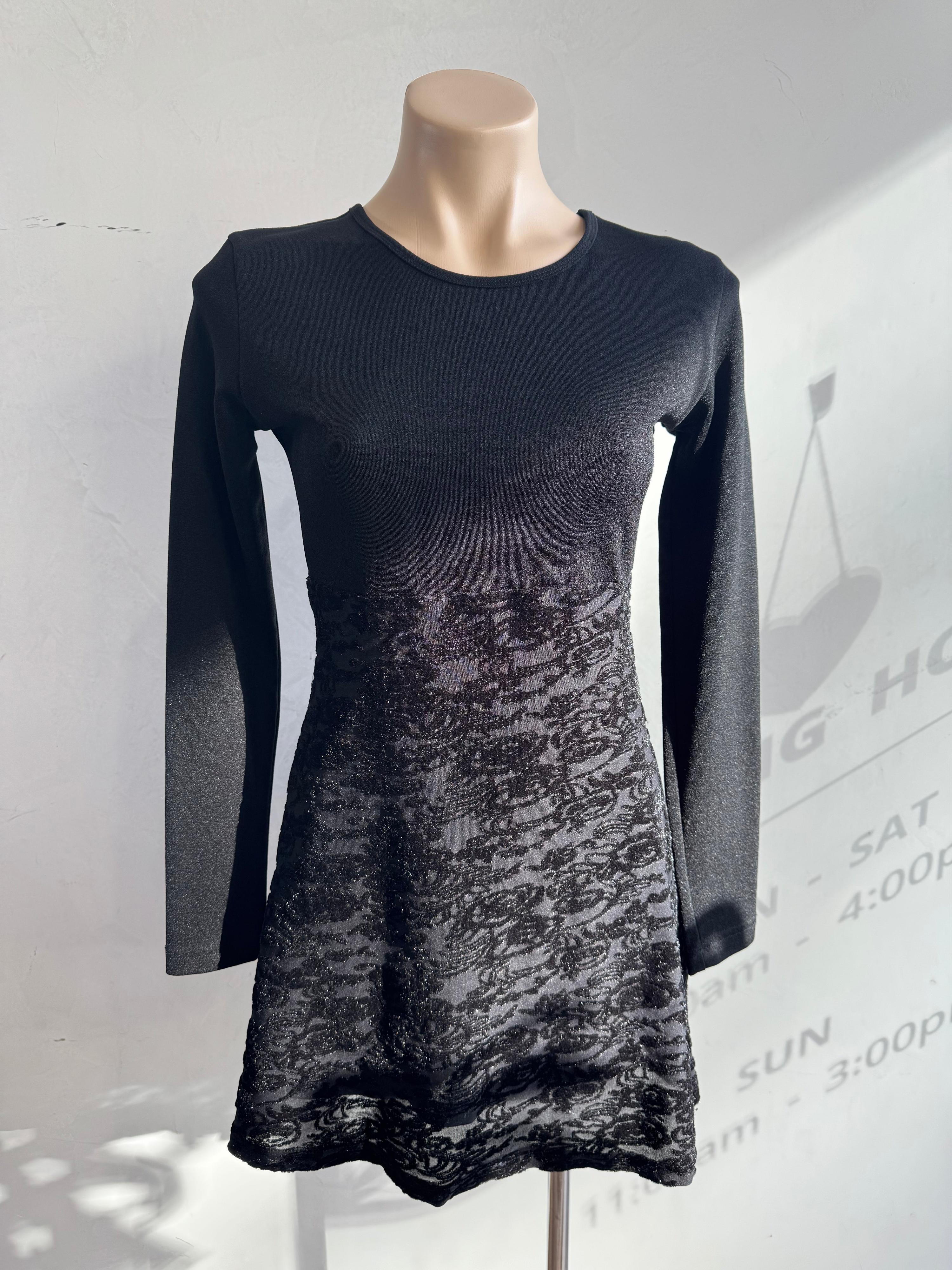 Vintage Twist little black dress - size s thumbnail 3