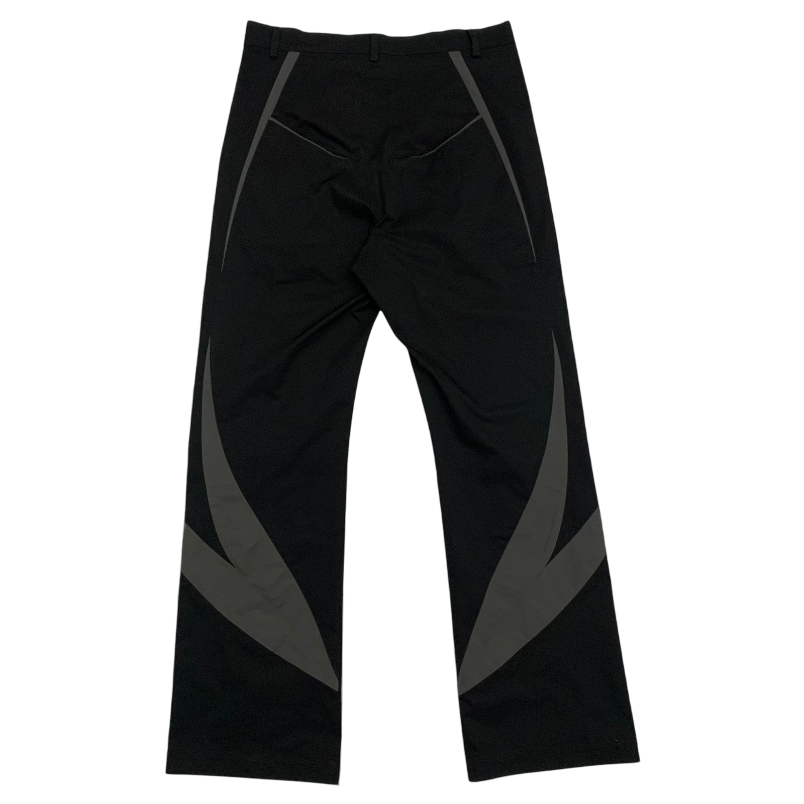 Moth Studios Panelled Nylon Pants Black / Grey (Size L) thumbnail 3