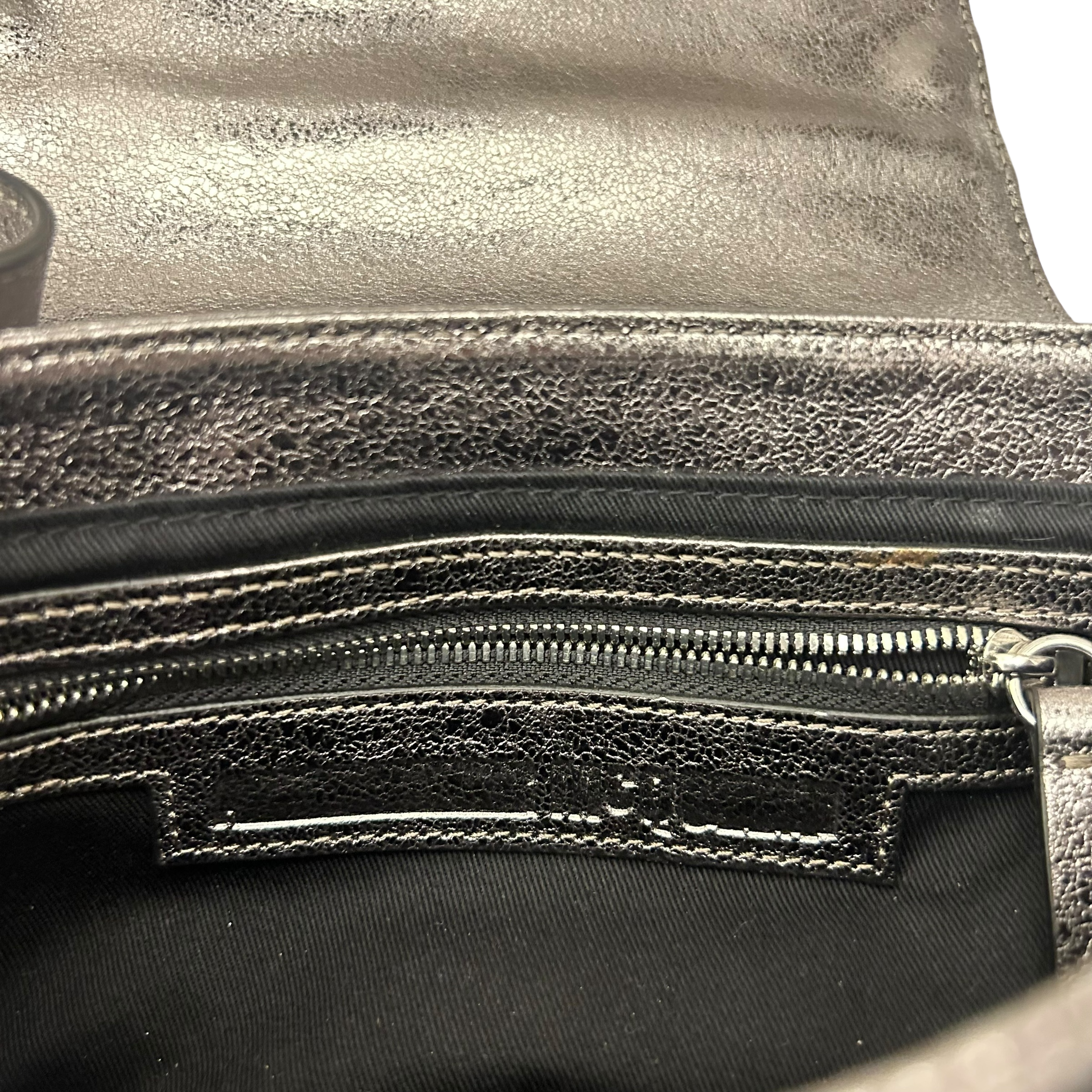 MCQ BY Alexander McQueen
Mini Loveless Metallic-leather Cross-body Bag thumbnail 4