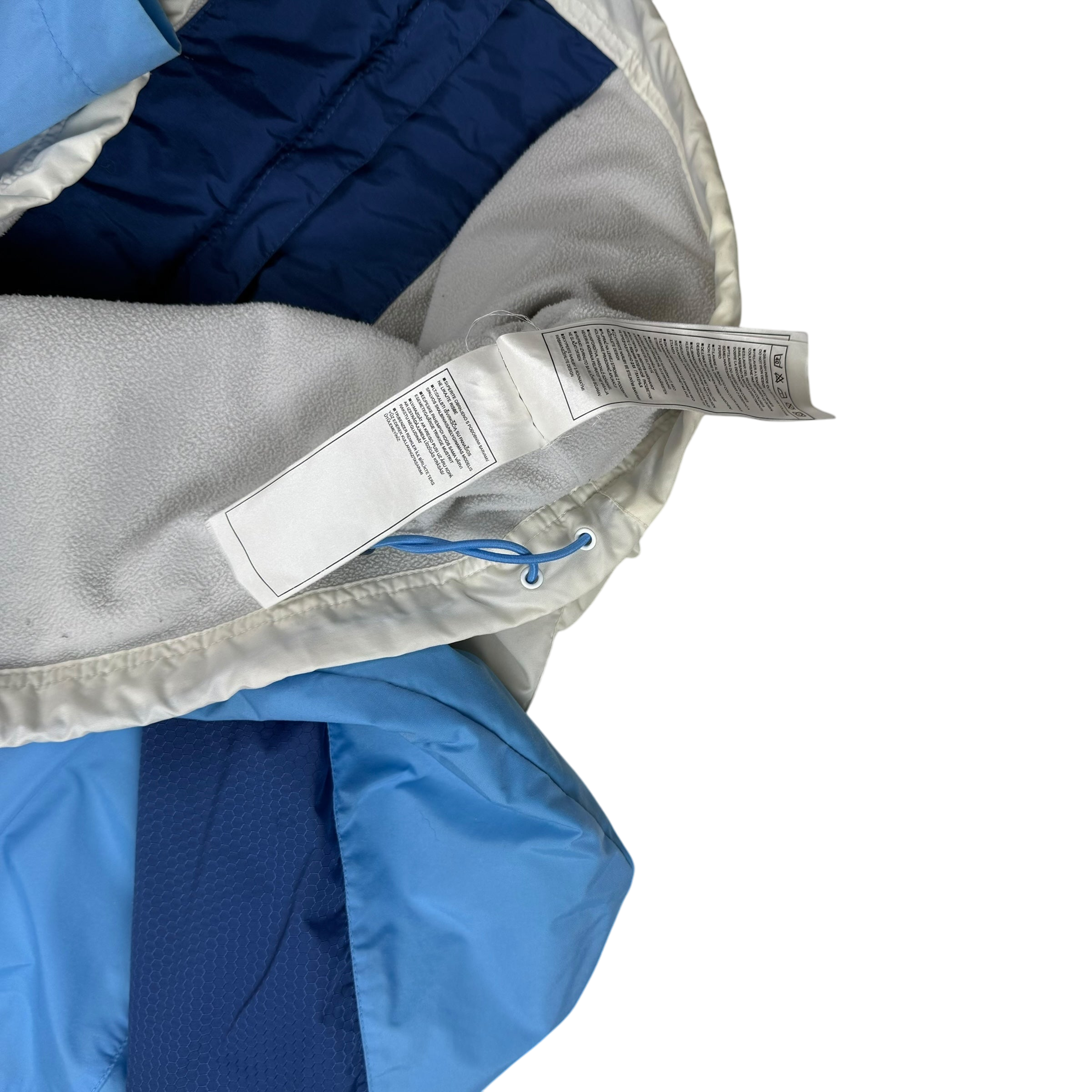 Nike 00s Hex Logo Insulated Track Jacket White/Blue (part of set) (Fits S-M) thumbnail 8