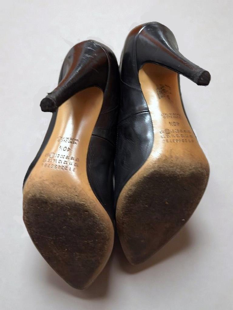 Margiela Black Leather and Suede Ankle Boots (Size EU 40.5) thumbnail 6