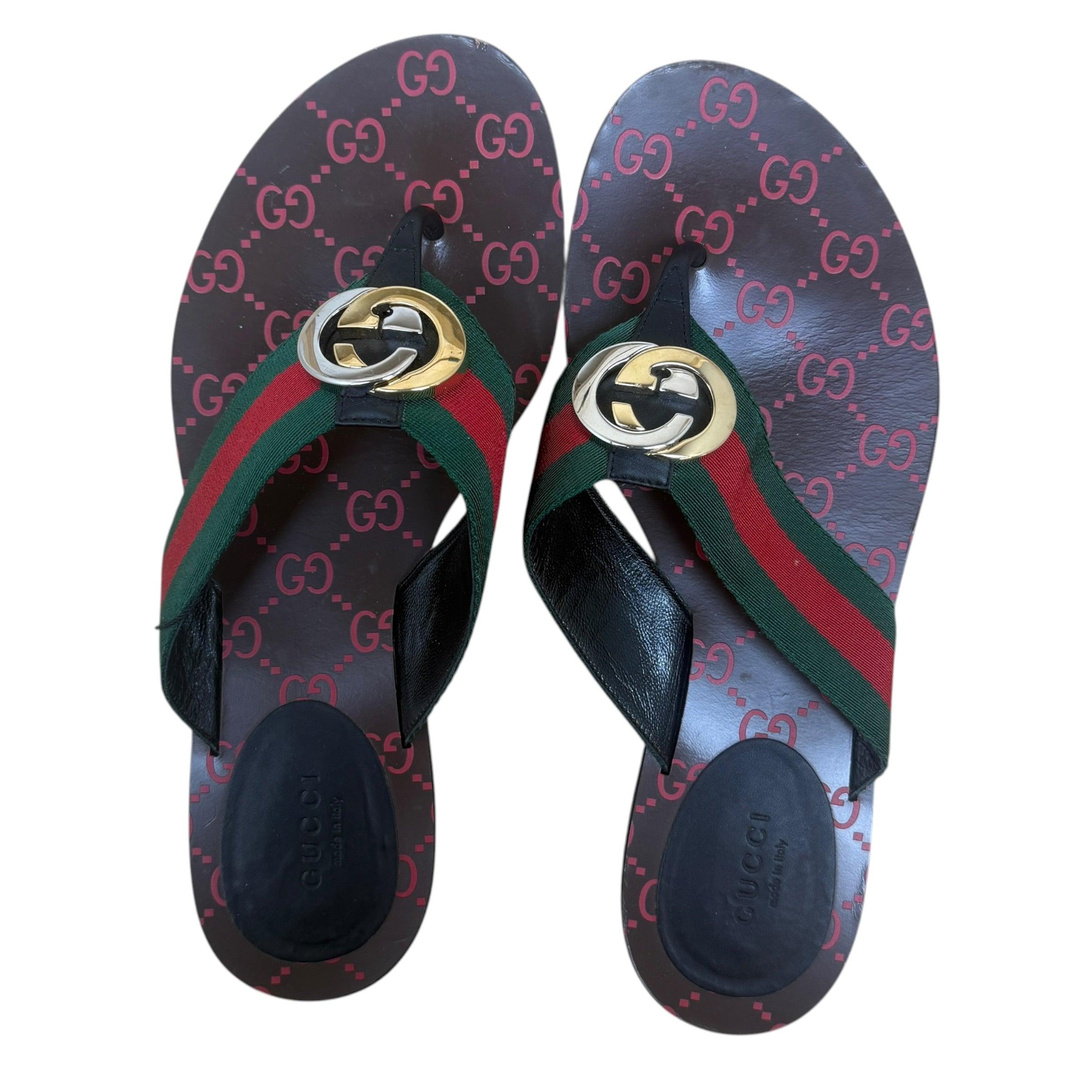 Gucci Monogram GG Sandals (Size EU39) thumbnail 2