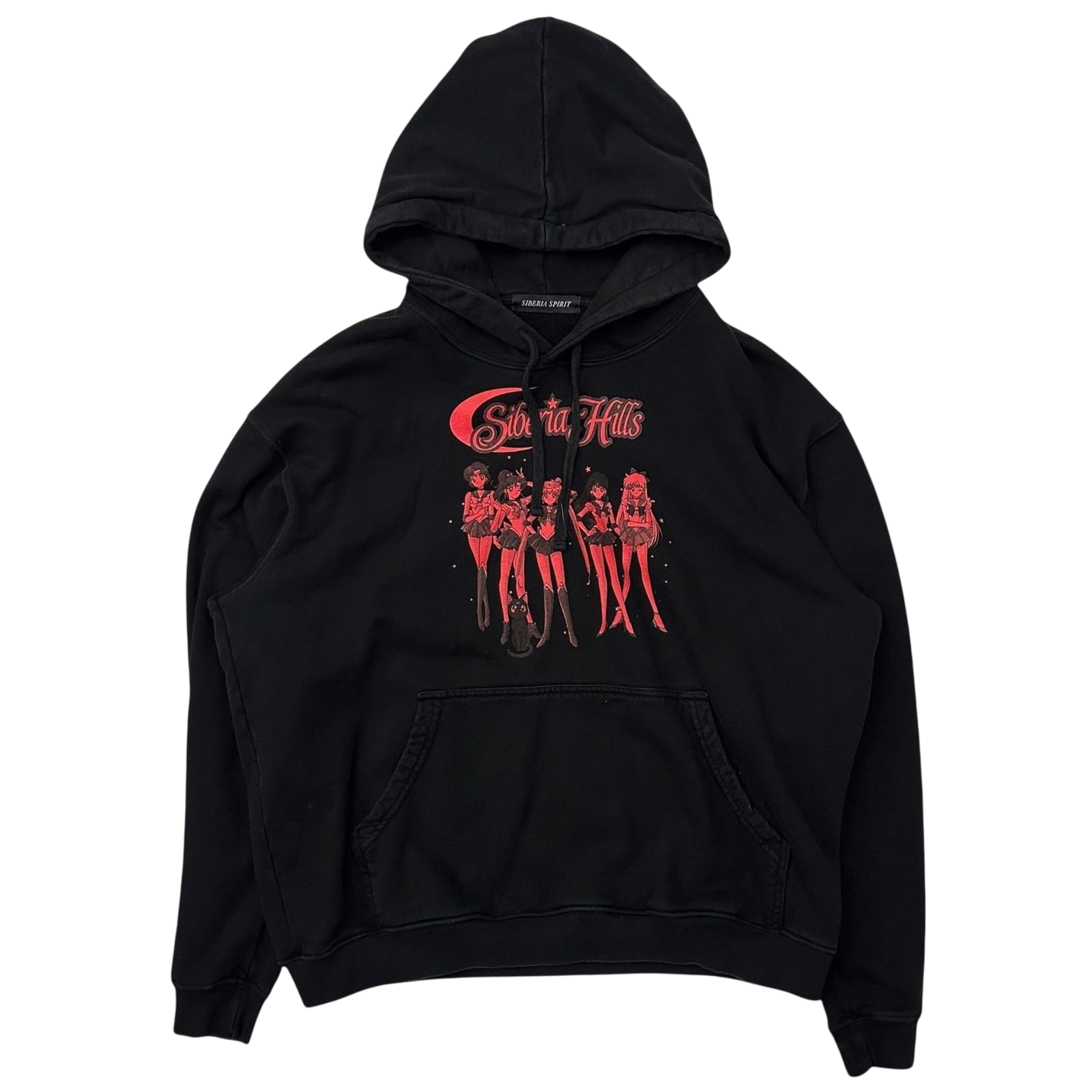 Siberia Hills Siberia Spirit ‘Sailor Moon’ Hoodie Black (Fits M-L) thumbnail 3