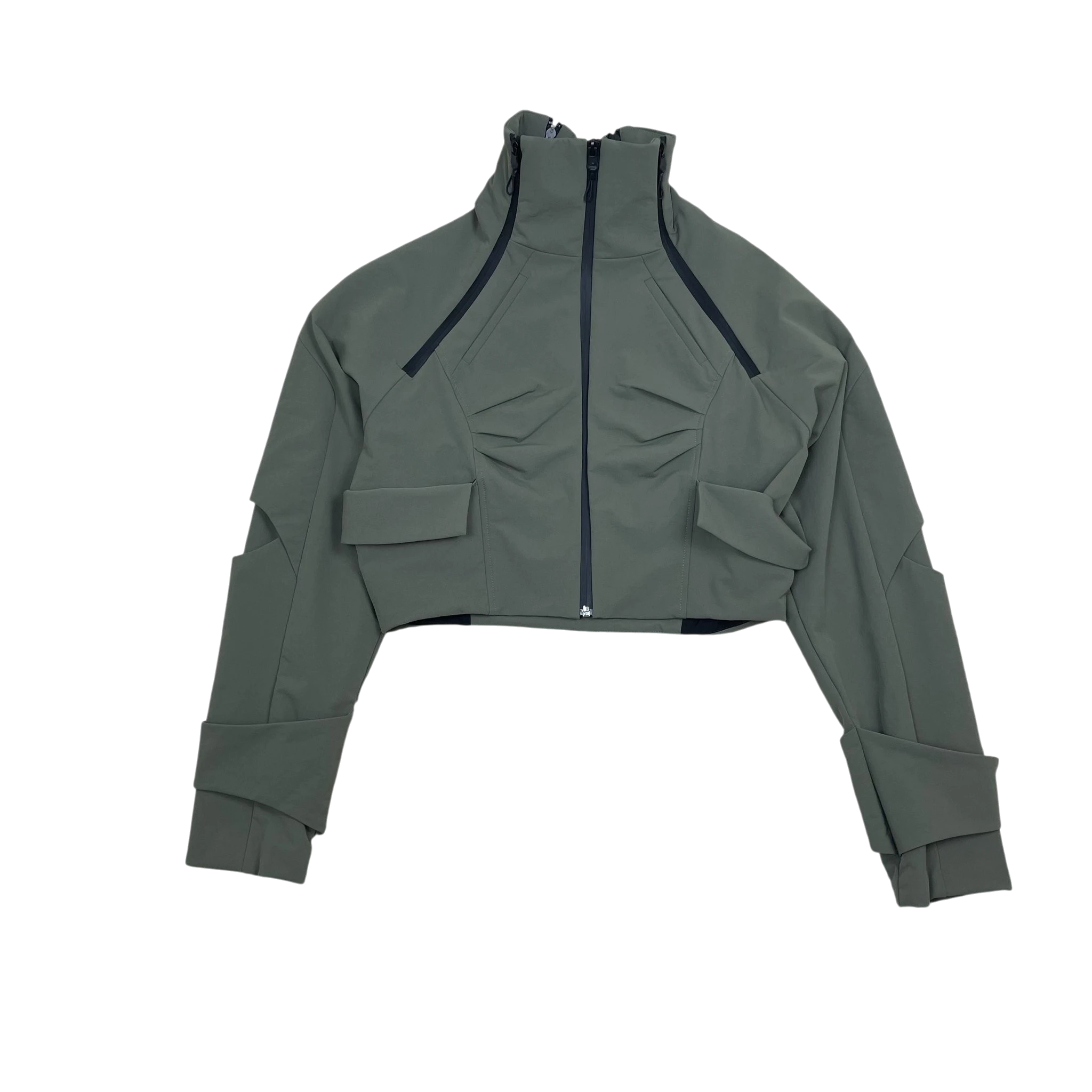 ACCOX ACX Xirva Cropped Technical Jacket Green (Fits S-L Womens)