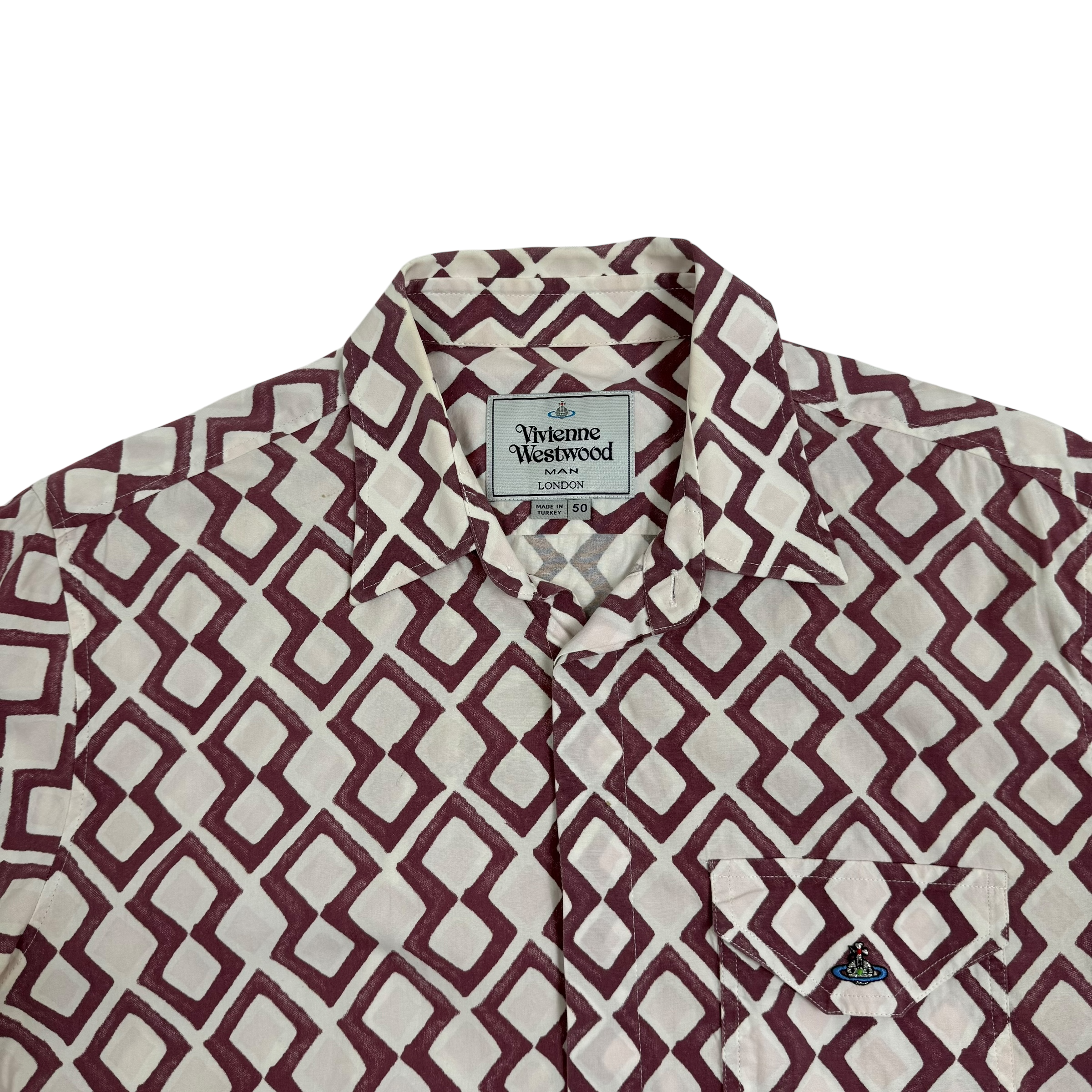 Vivienne Westwood Man Art Printed Button Up Shirt (Fits M-L) thumbnail 2