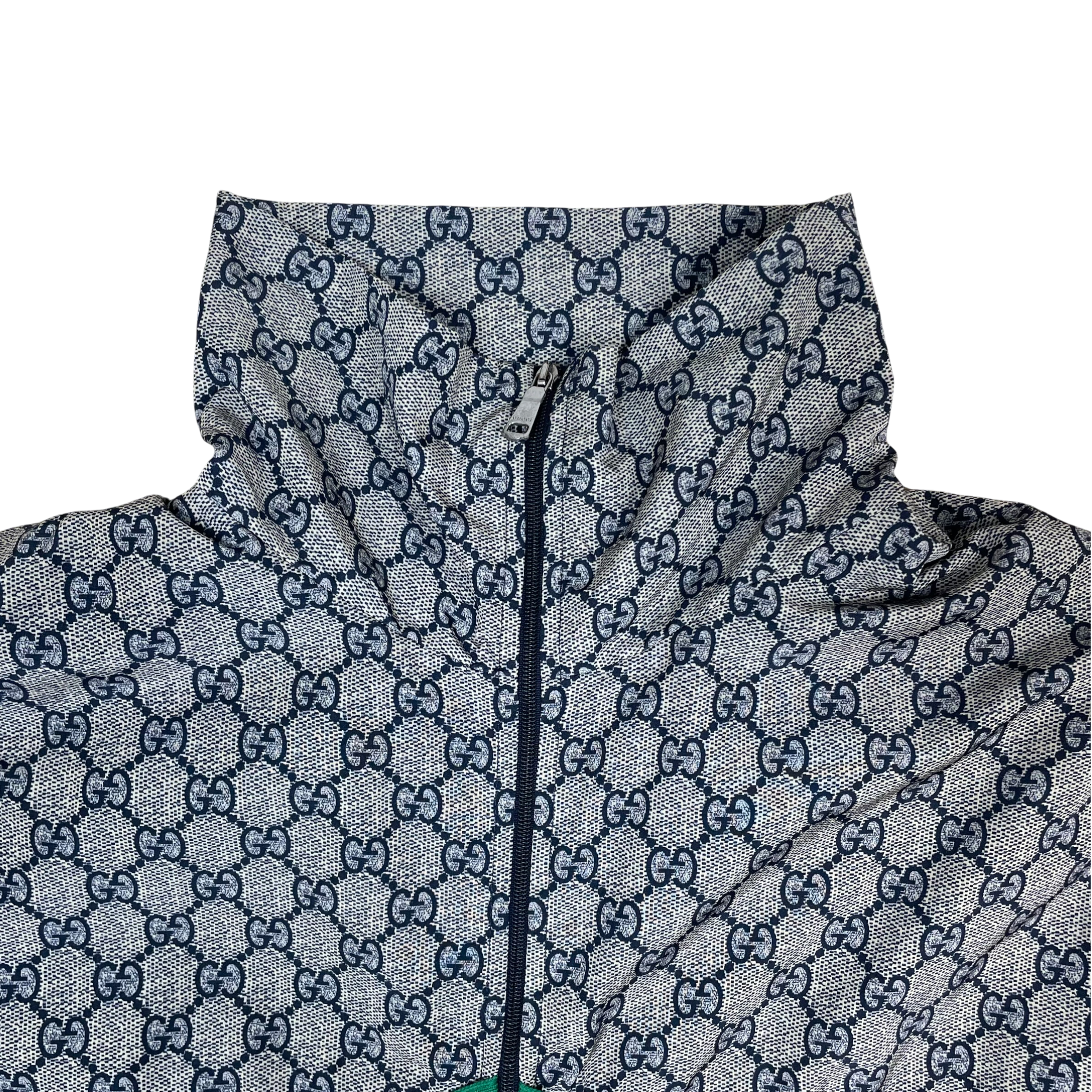 Gucci GG Monogram Nylon Wind Breaker Beige/Black (Size M) thumbnail 3