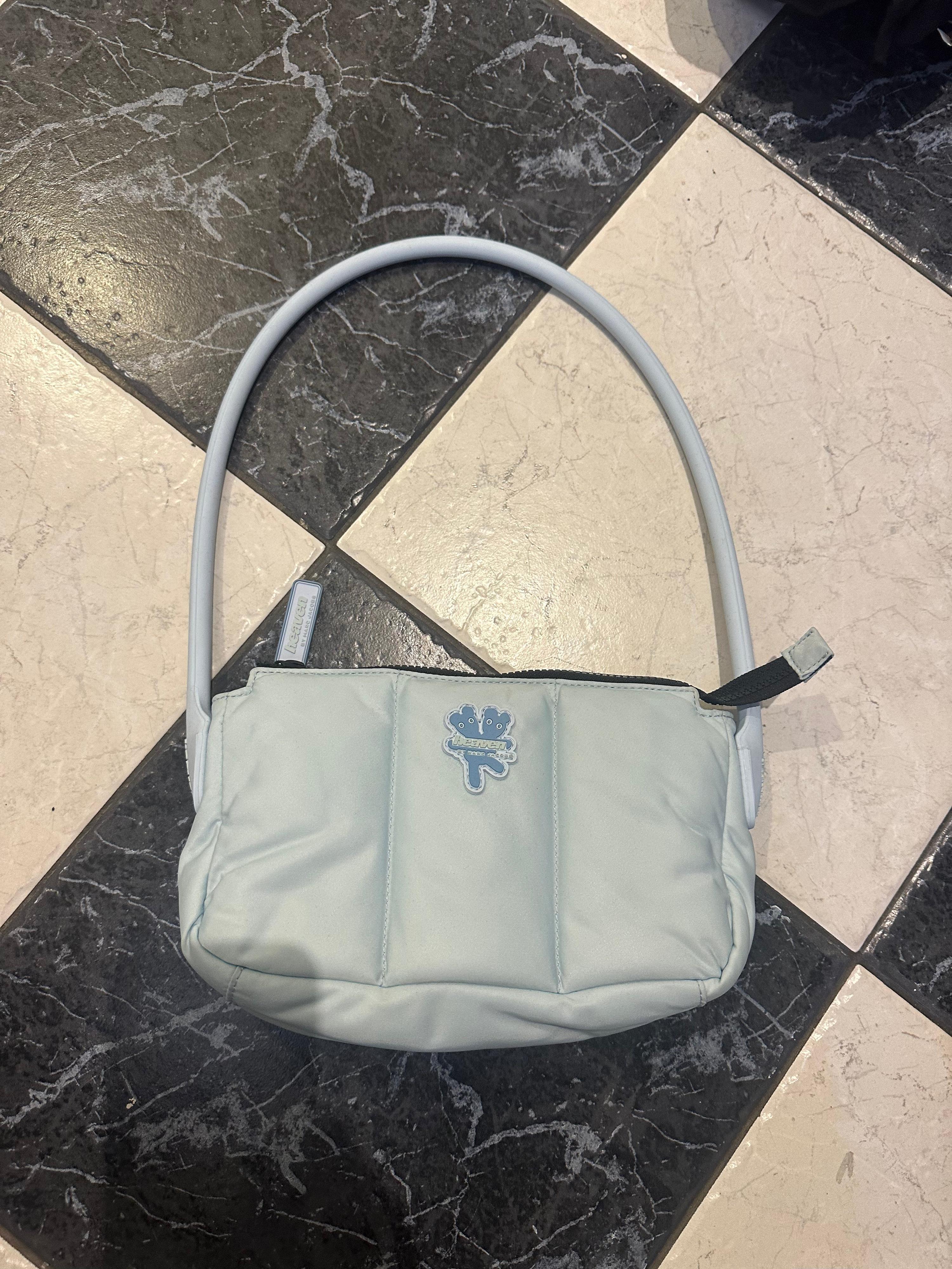 Heaven by Marc Jacobs Nylon Puff Shoulder Bag Purple