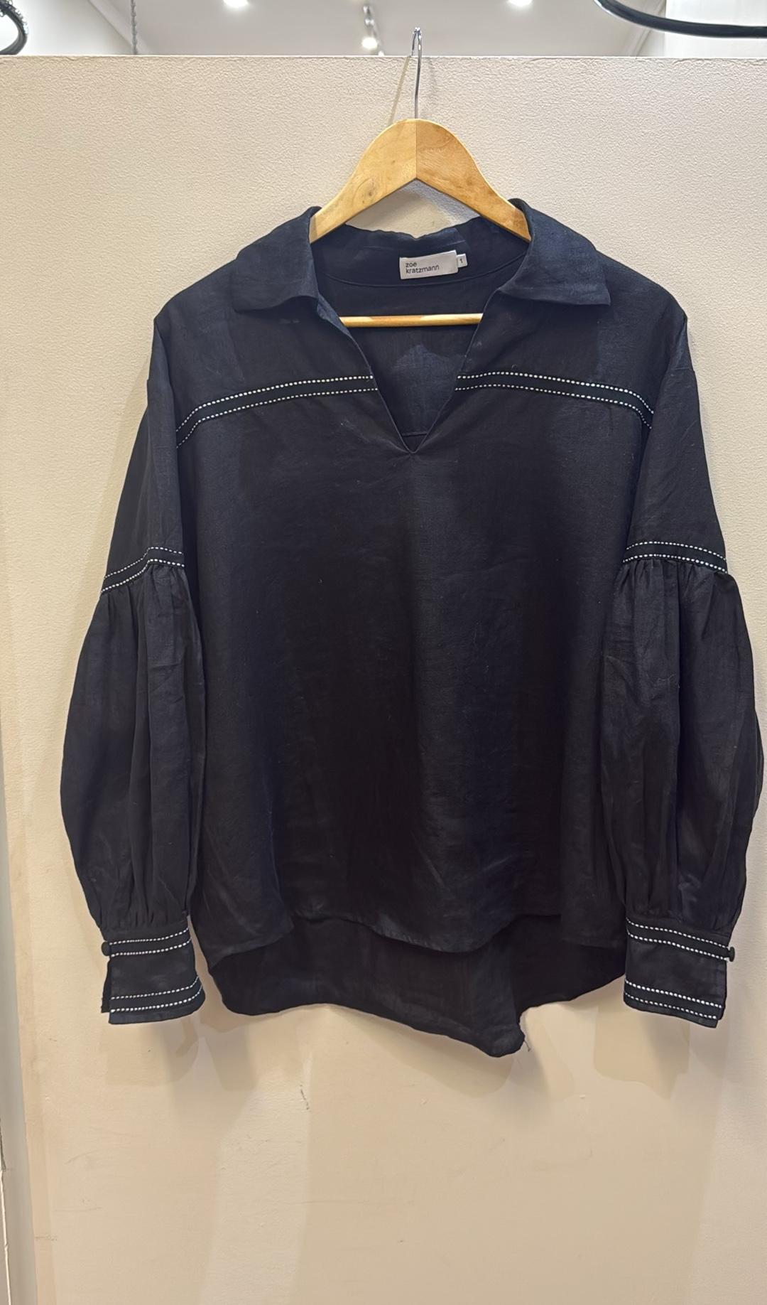 Zoe Kratzmann Black Blouse 1