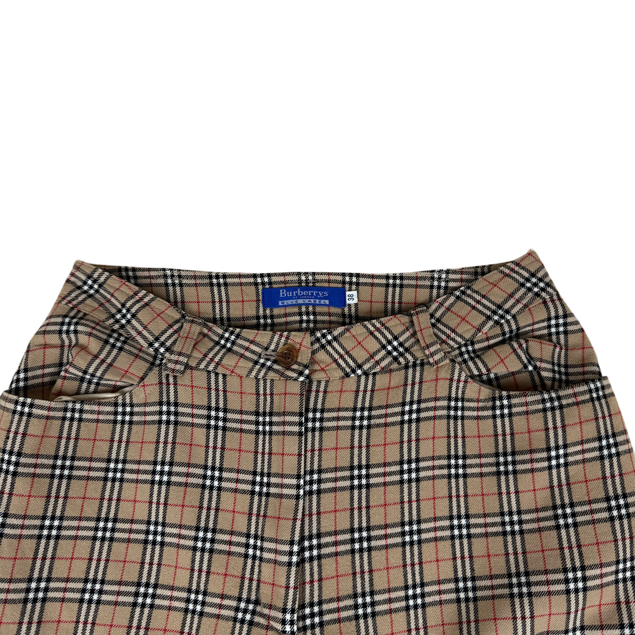Burberry Blue Label Nova Check Trousers (Size 38) thumbnail 2