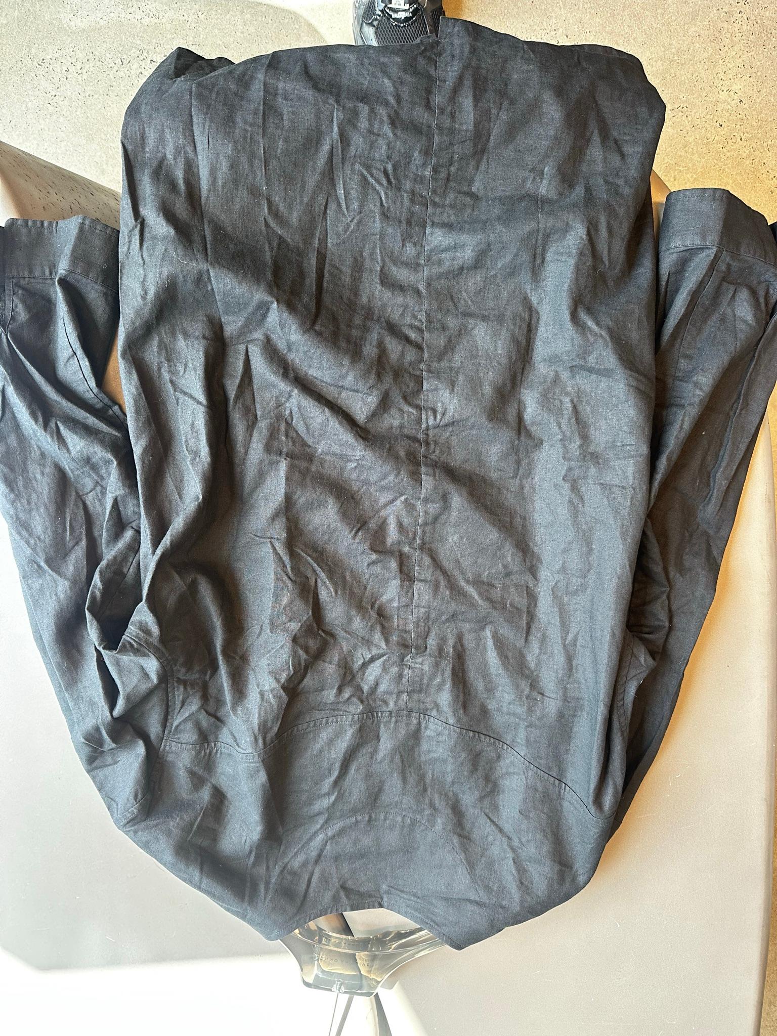 Professor E FW23 Piping Shirt Black (Size 48/M) thumbnail 4
