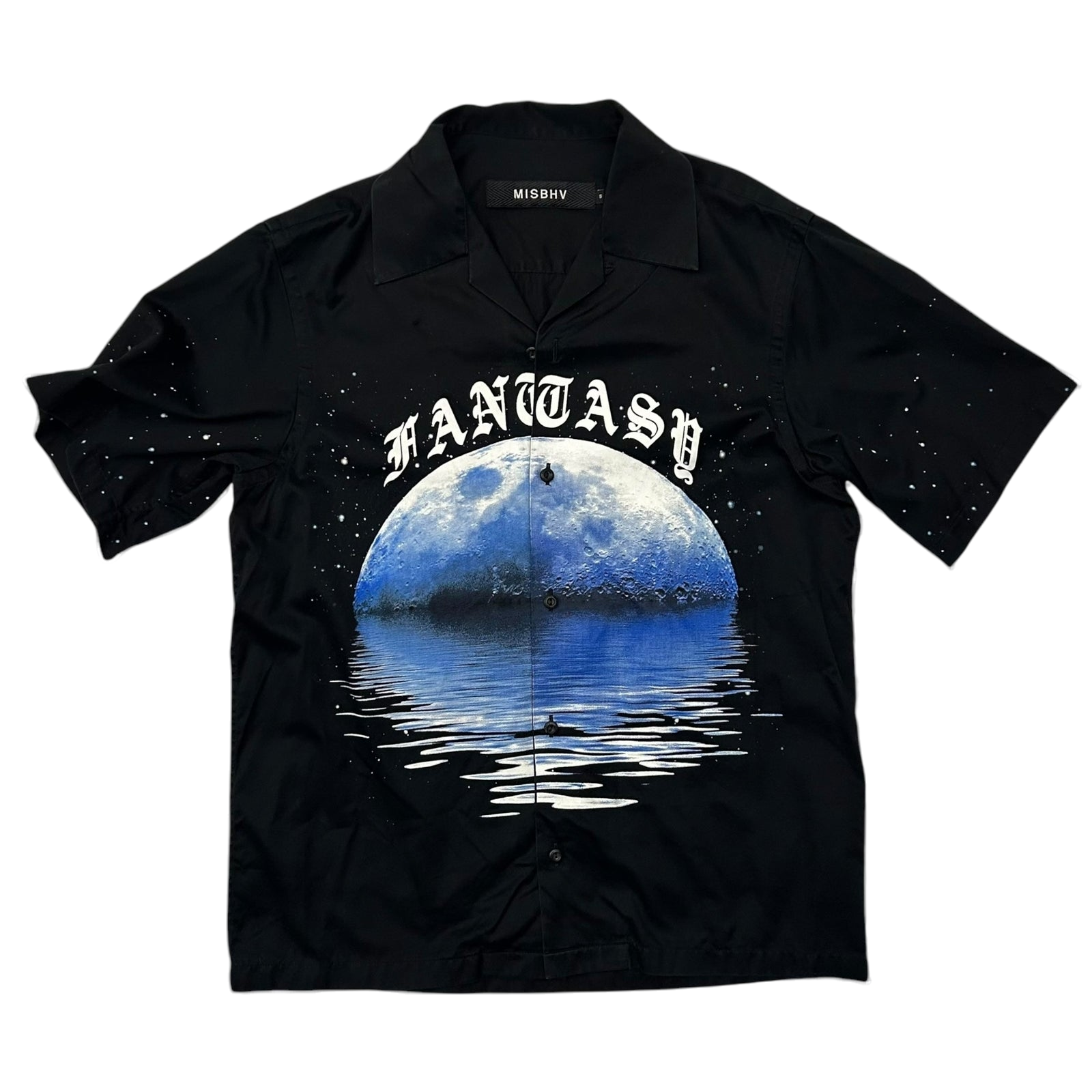 MISBHV Fantasy Short-Sleeve Button-Up Shirt Black (Size S)