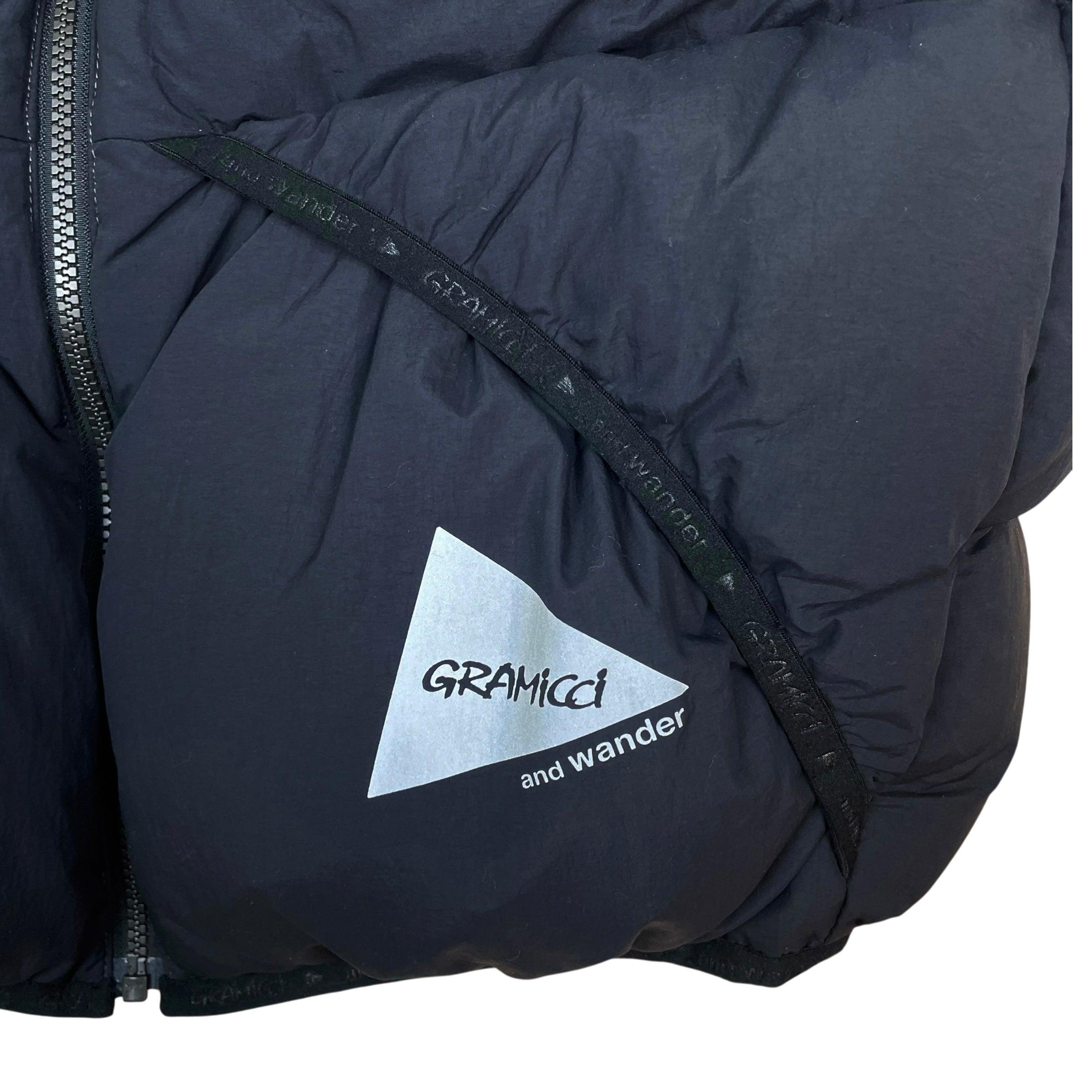 And Wander x Gramicci Down Puffer Vest Black (Size L) thumbnail 4