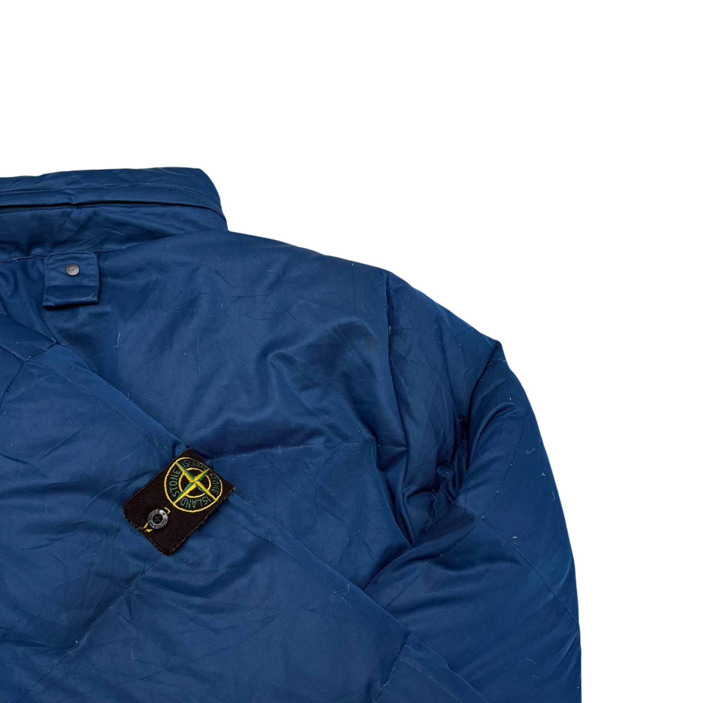 Stone Island AW 2009 Weatherproof Goose Down Jacket Blue (Size XXL) thumbnail 7