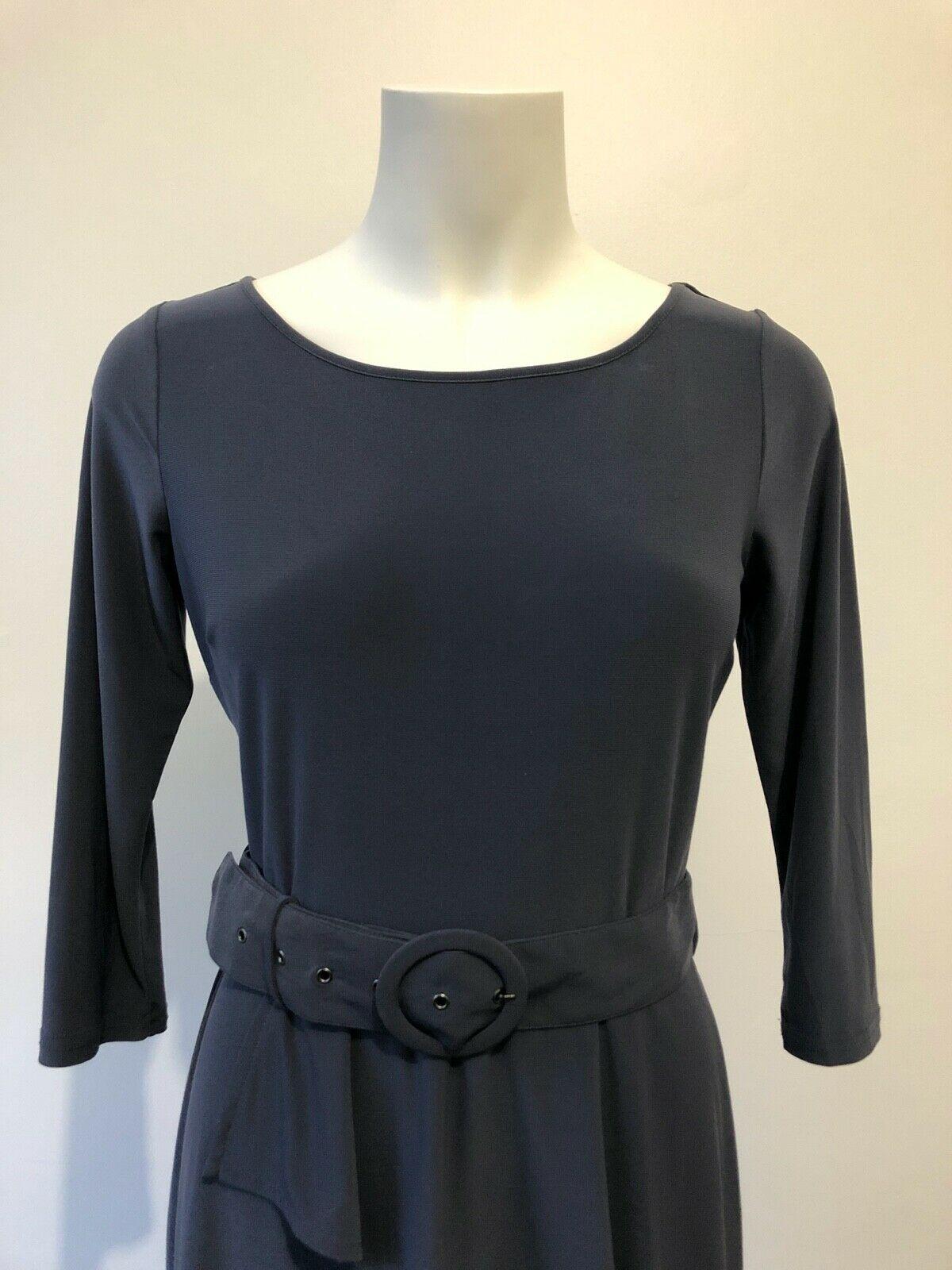 Leona Edminston Dress Peplum Frill Belt Tie thumbnail 2