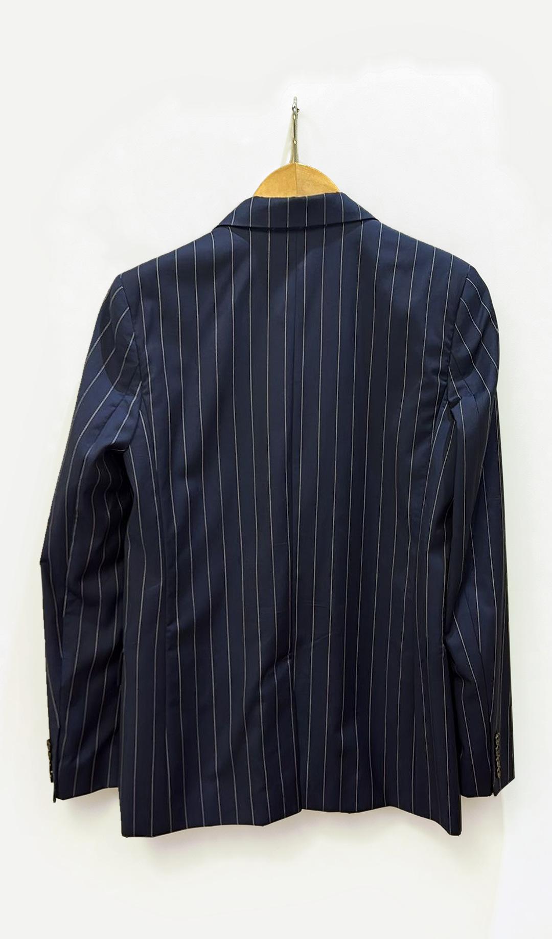 Polo Ralph Lauren Blue Pinstripe Blazer 4 thumbnail 3