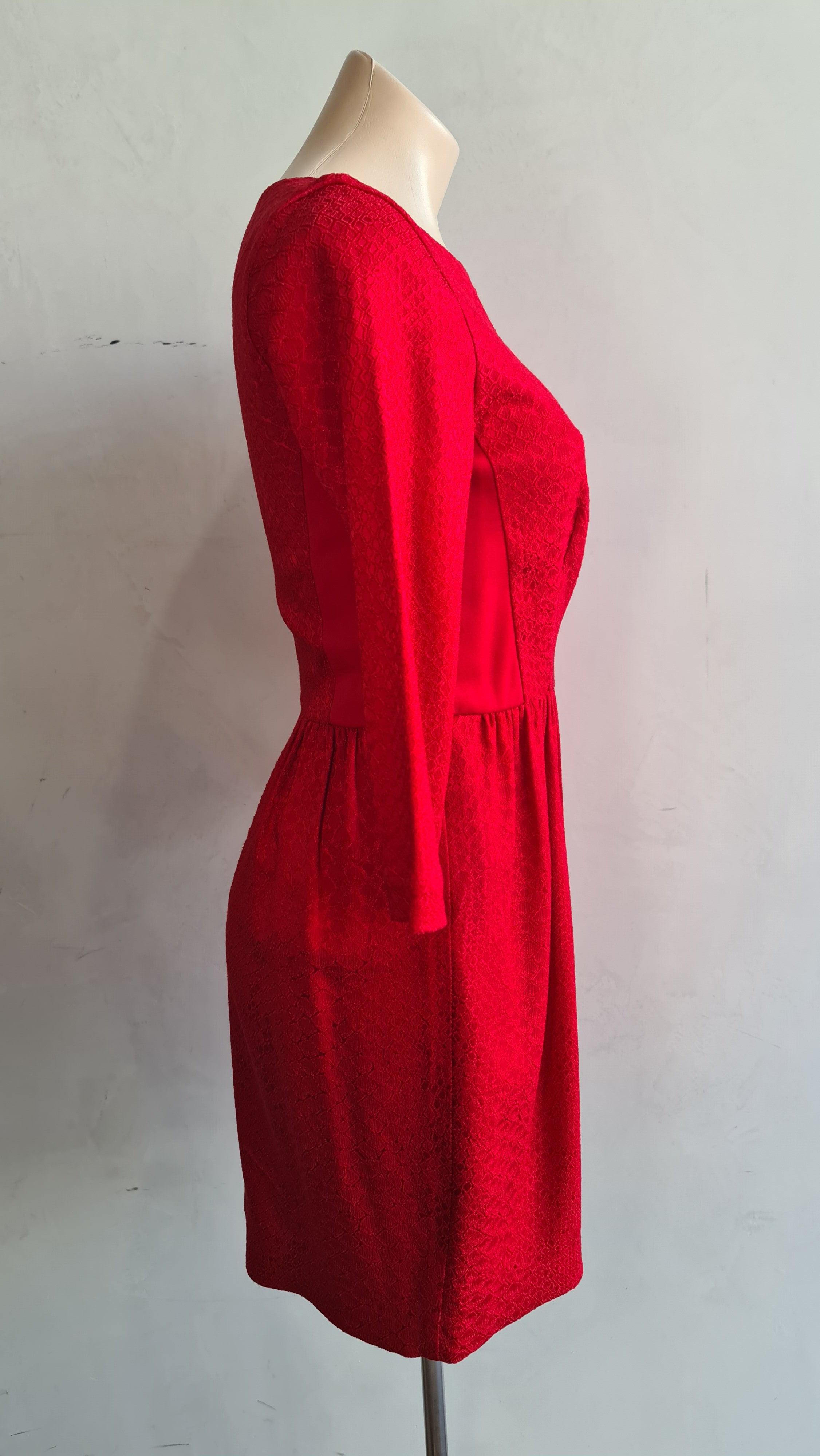 Ted Baker Red Dress - size 2 thumbnail 4