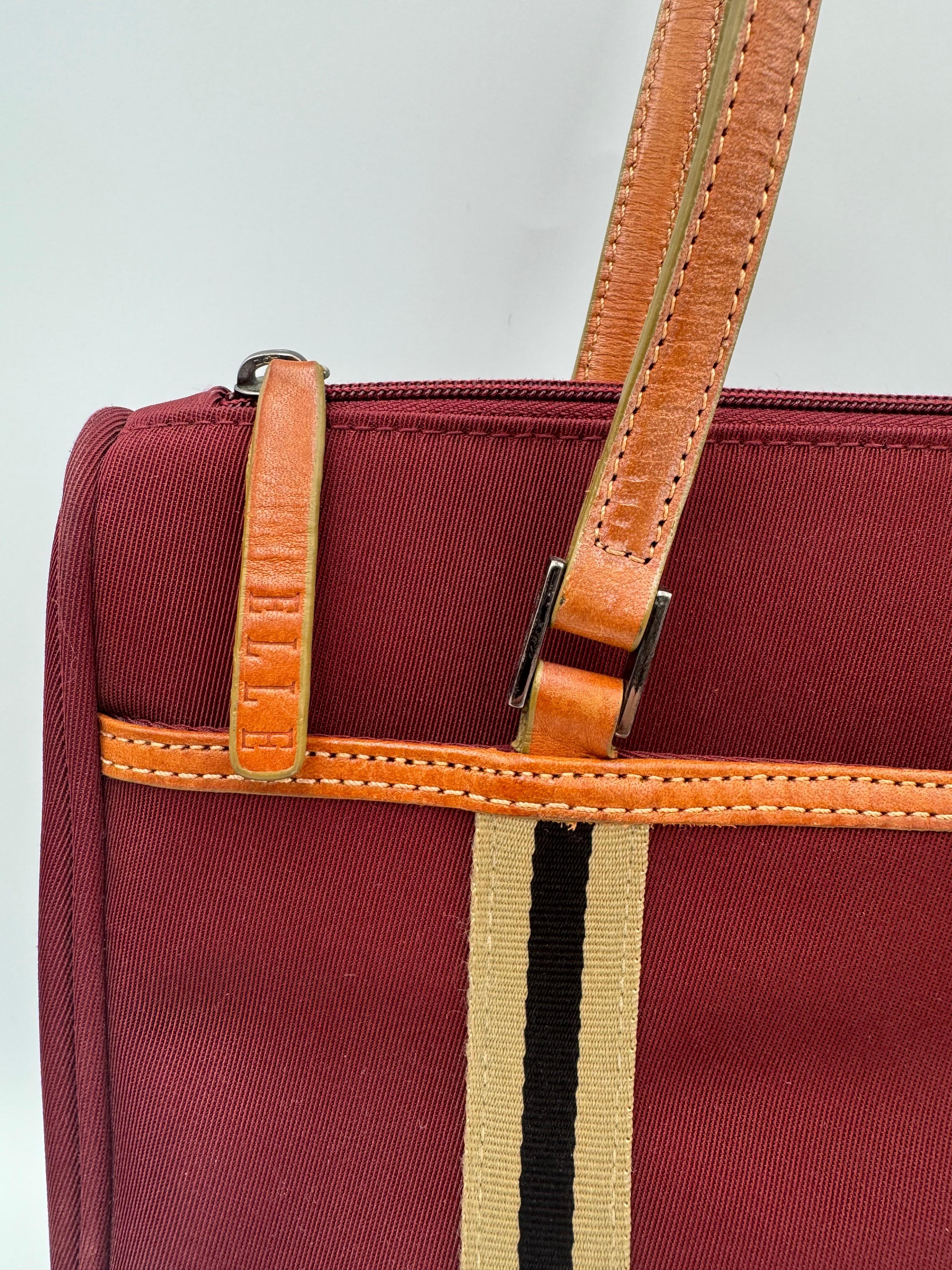 Elle Maroon Shoulder Bag thumbnail 3