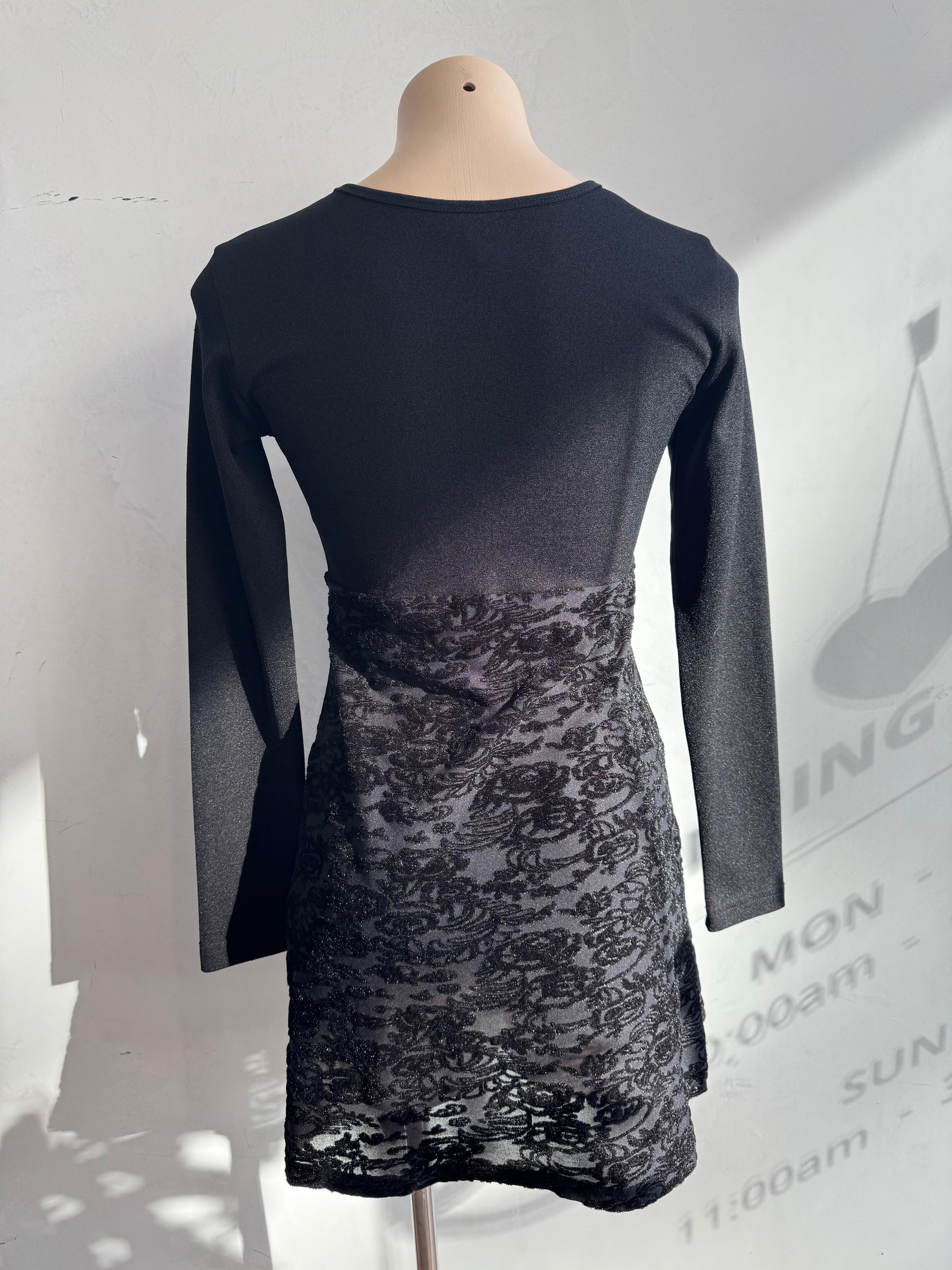 Vintage Twist little black dress - size s thumbnail 5