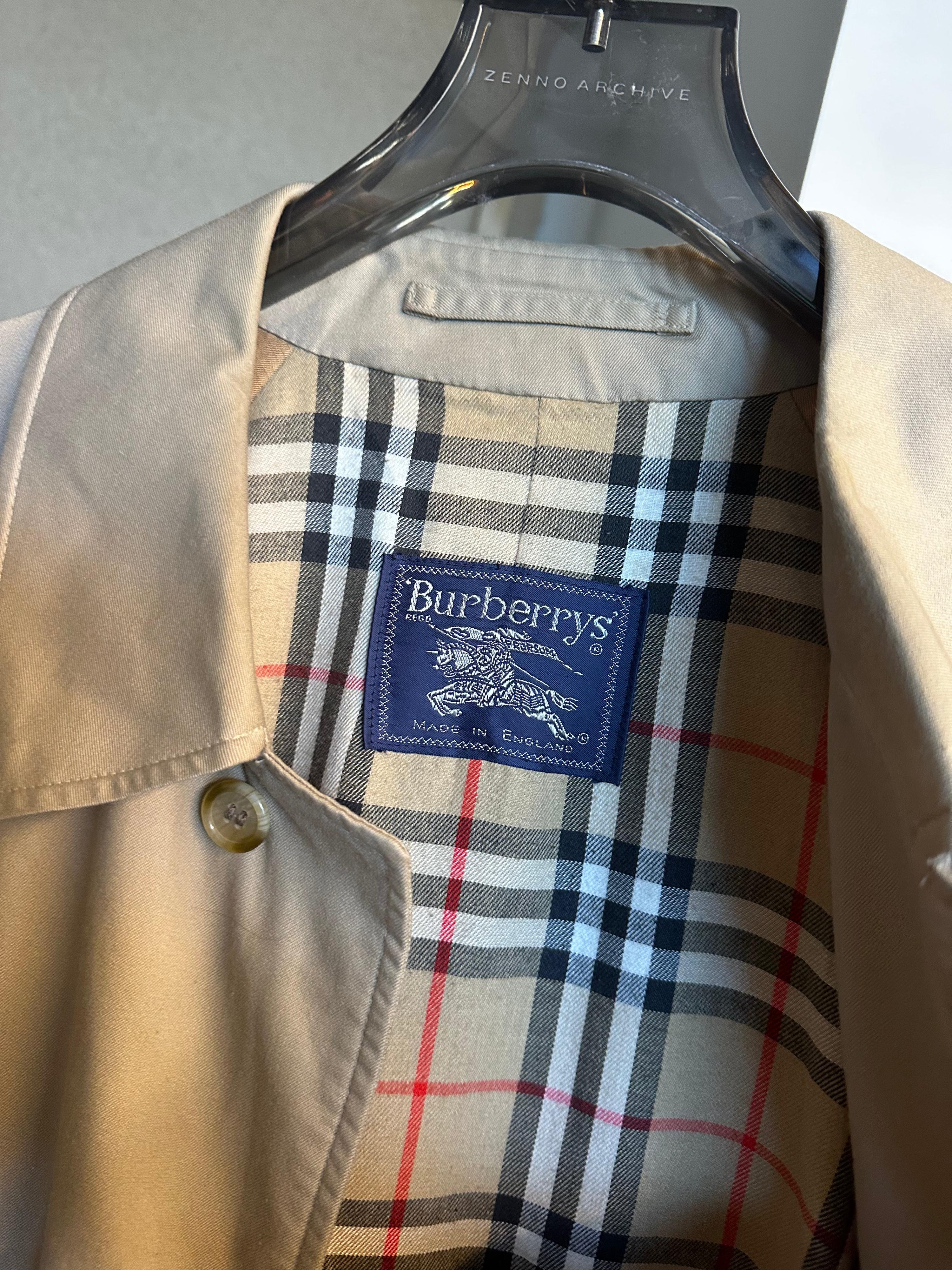 Burberry Vintage Trench Coat Beige (Fits L) thumbnail 2