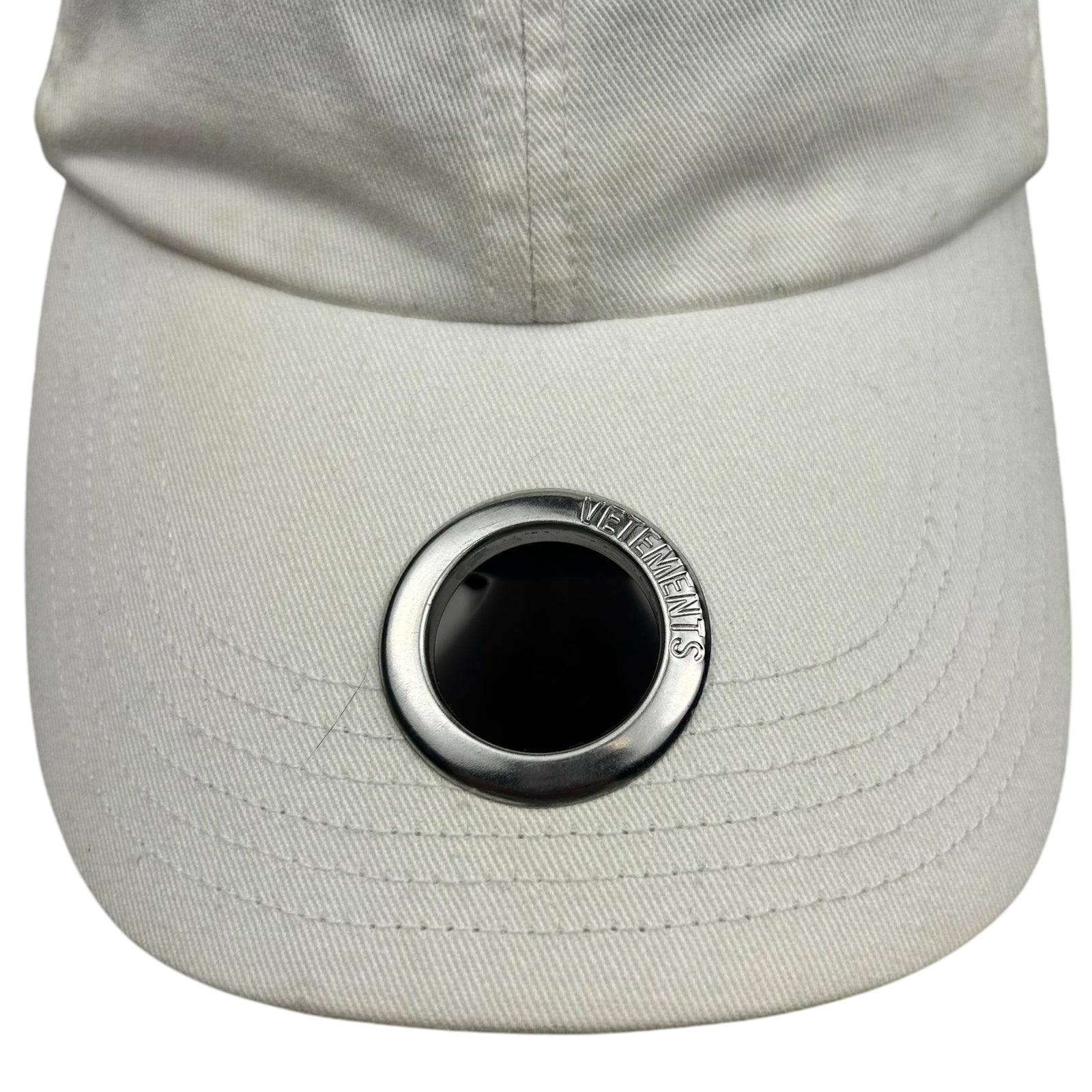 Vetements x Reebok Ring Eyelet White Cap thumbnail 3