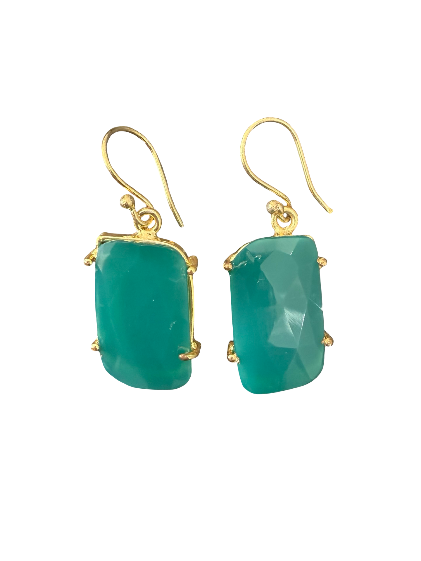 Gemajesty Emerald Hoop Earrings