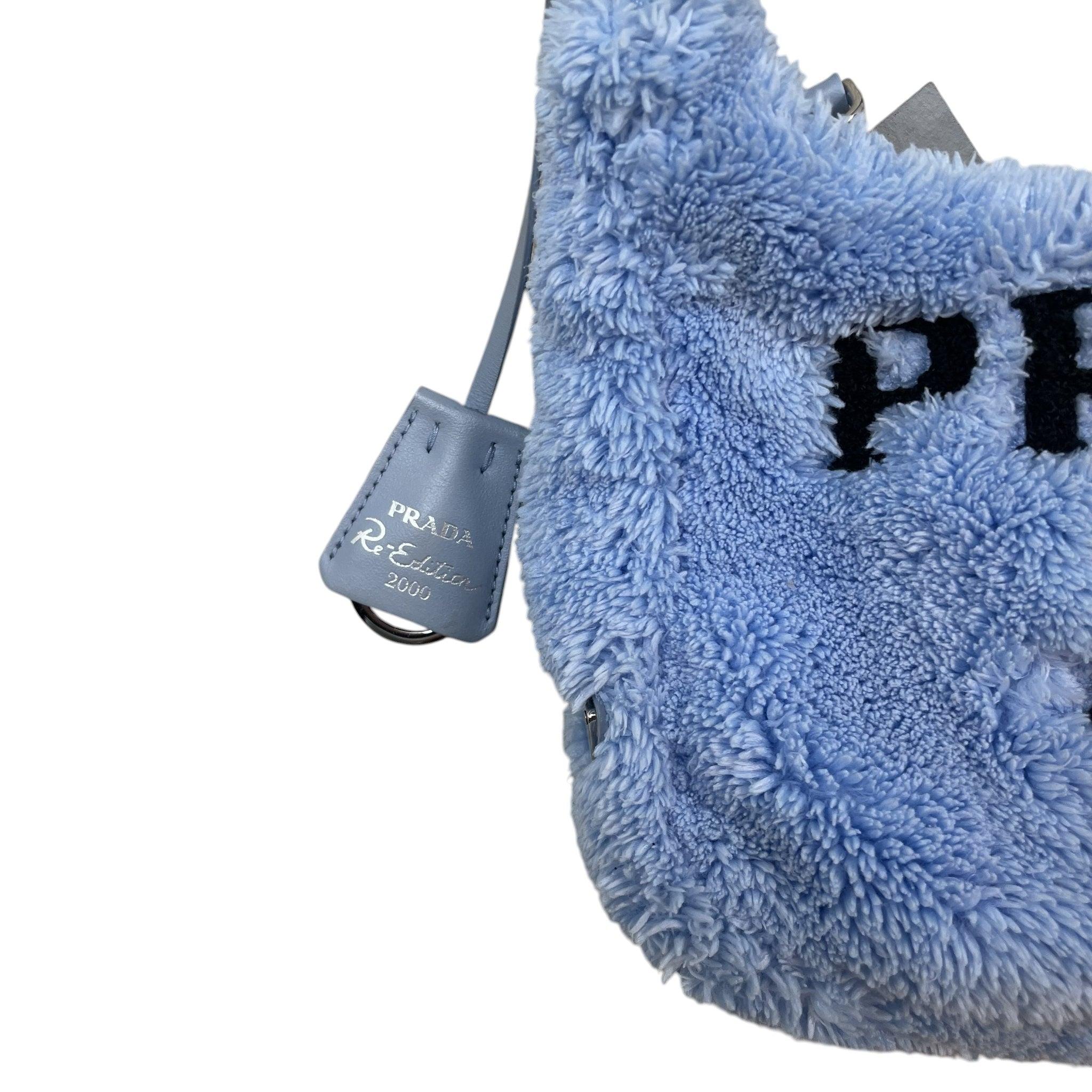 Prada Re-Edition 2000 Mini Terry Bag Baby Blue thumbnail 3