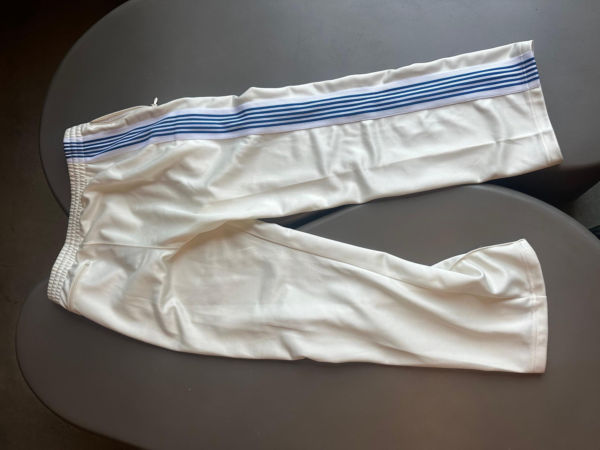 Needles Track Pants White Blue (Size M) thumbnail 5