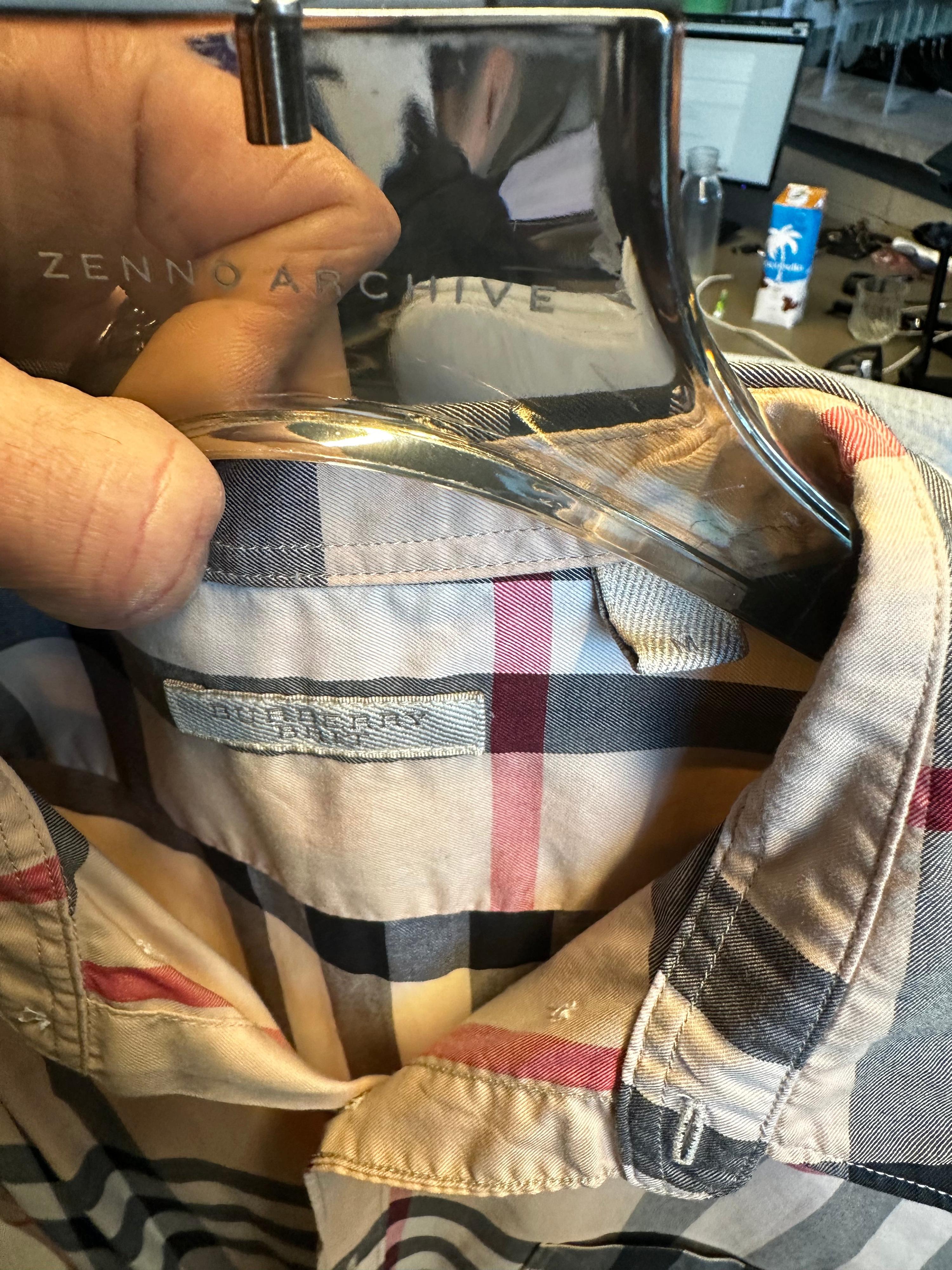 Burberry Brit Nova Check Long-Sleeve Shirt Beige (Size M) thumbnail 2