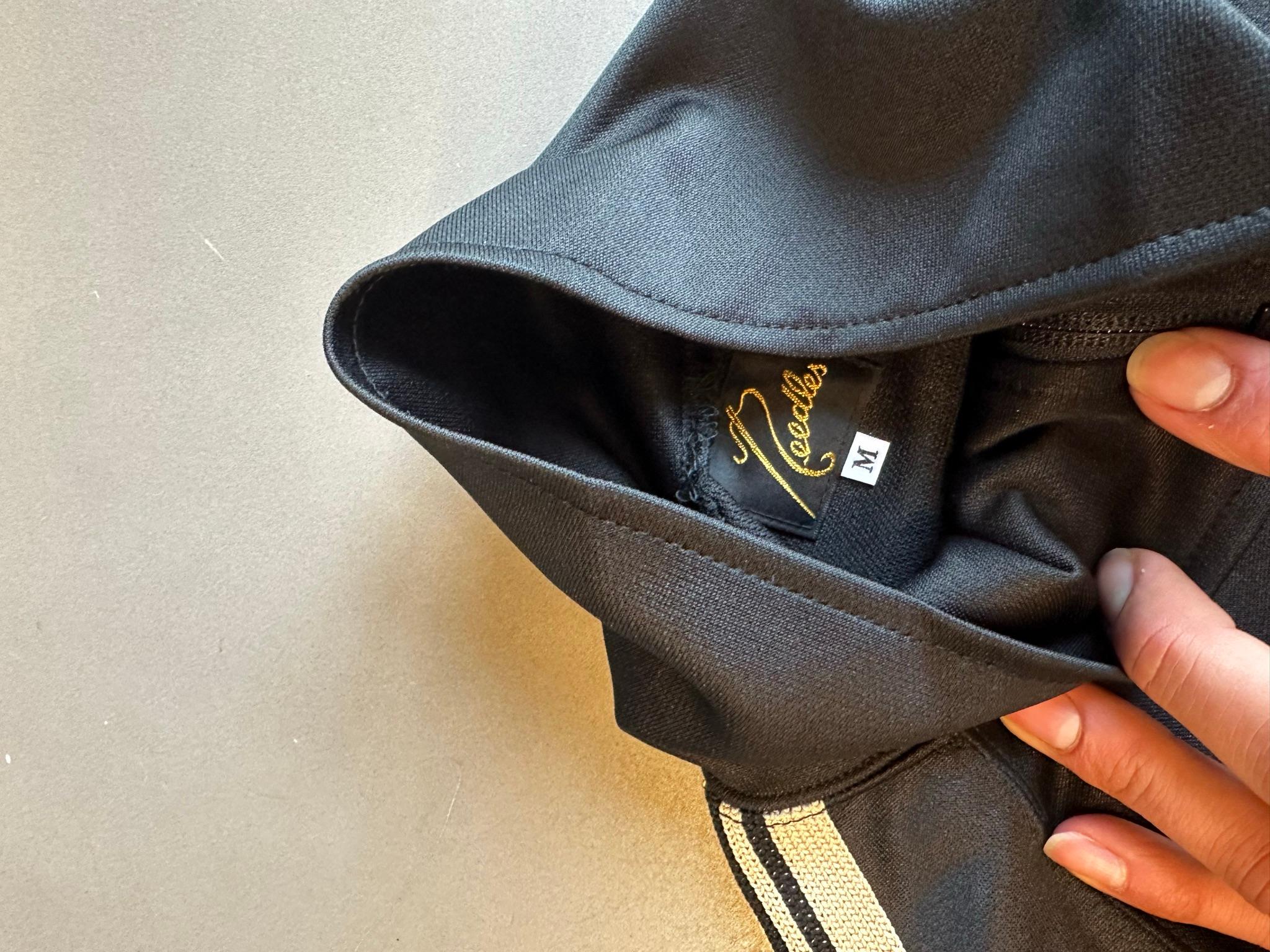Needles × LHP AW23 Poly Smooth Track Jacket Black/Beige (Size M) thumbnail 2